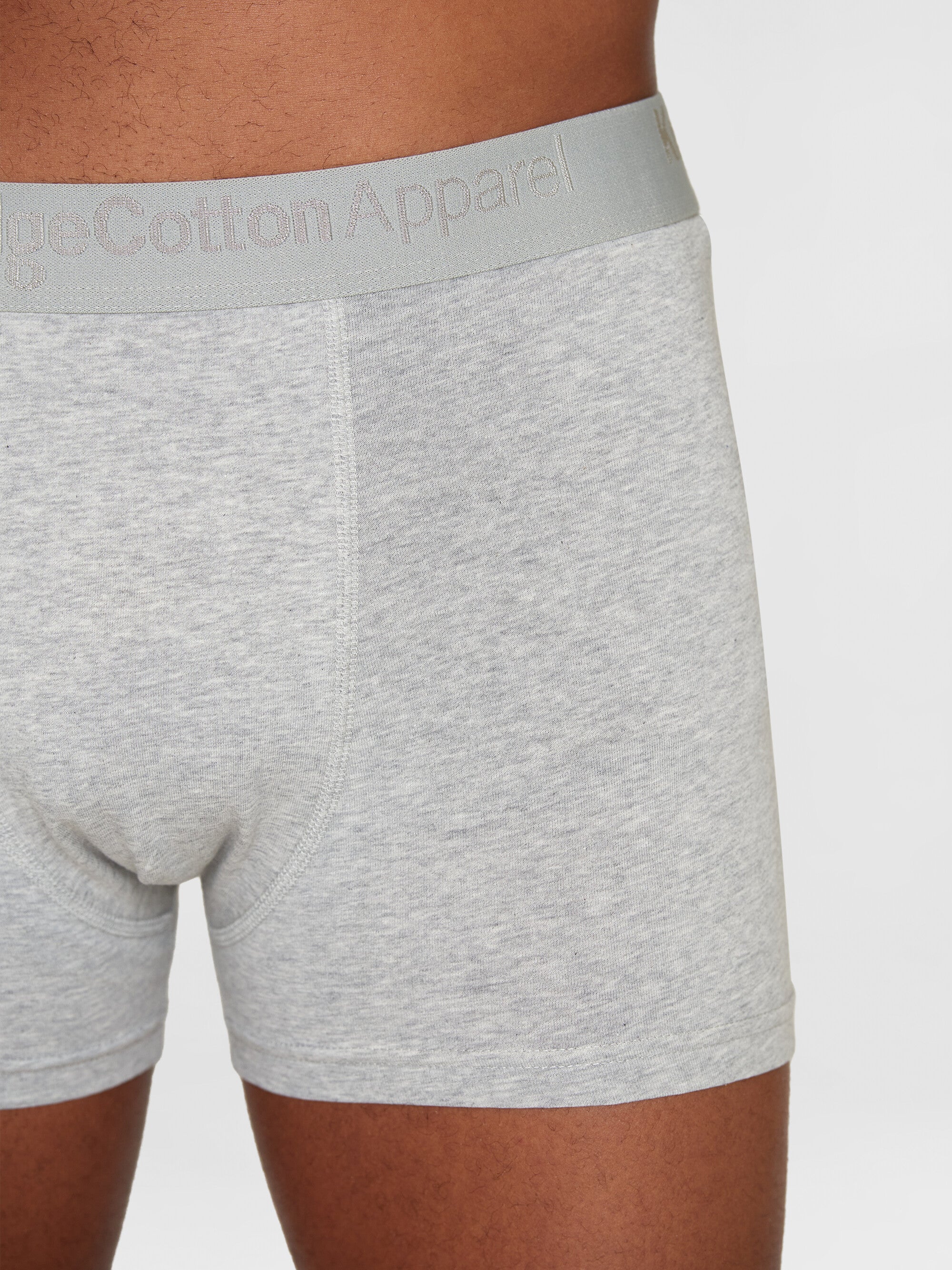 2 pack underwear - GOTS/Vegan - Grey Melange - Image 3