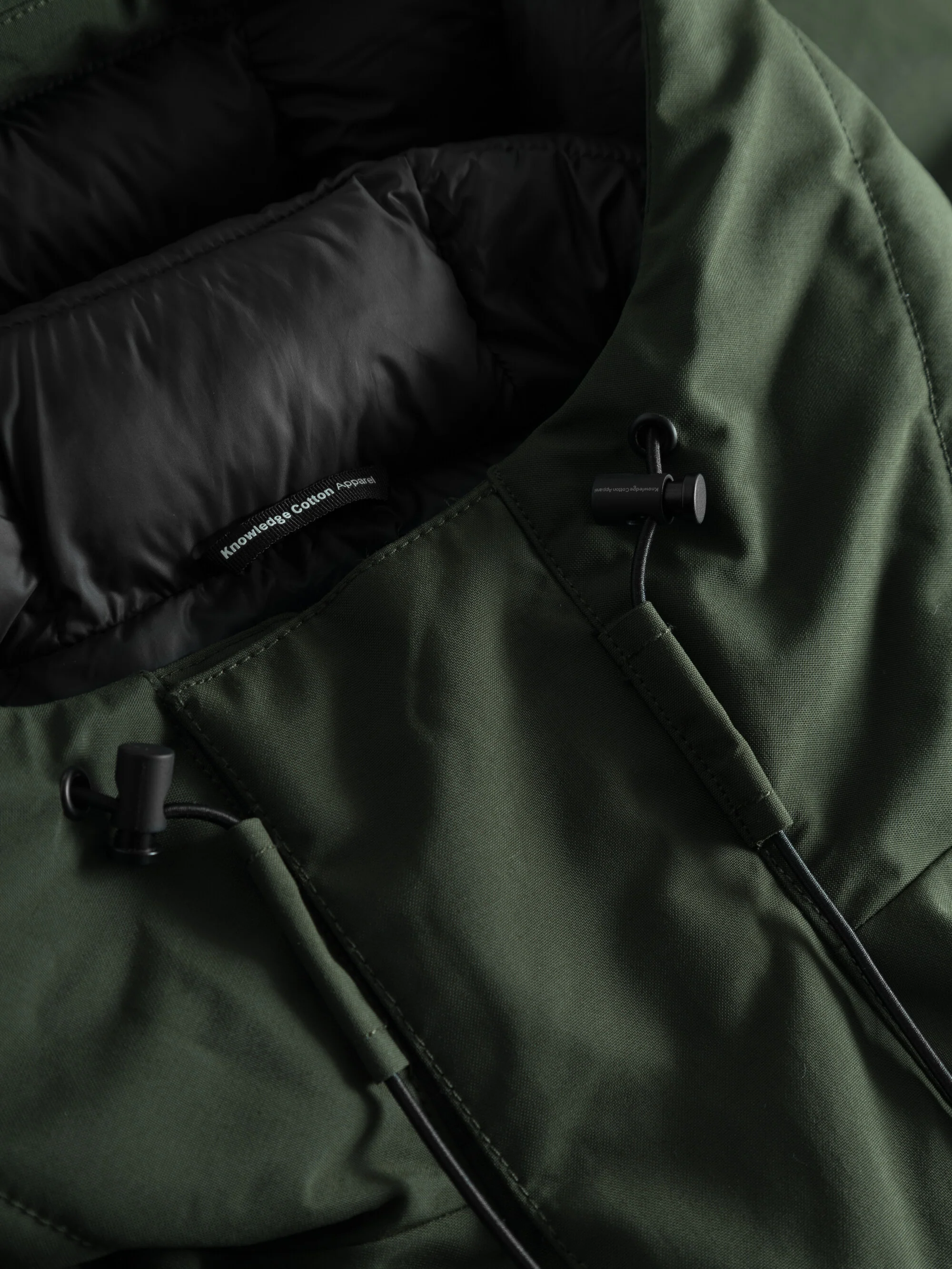 APEX CANVAS™ long padded coat - Forest Night - Image 3