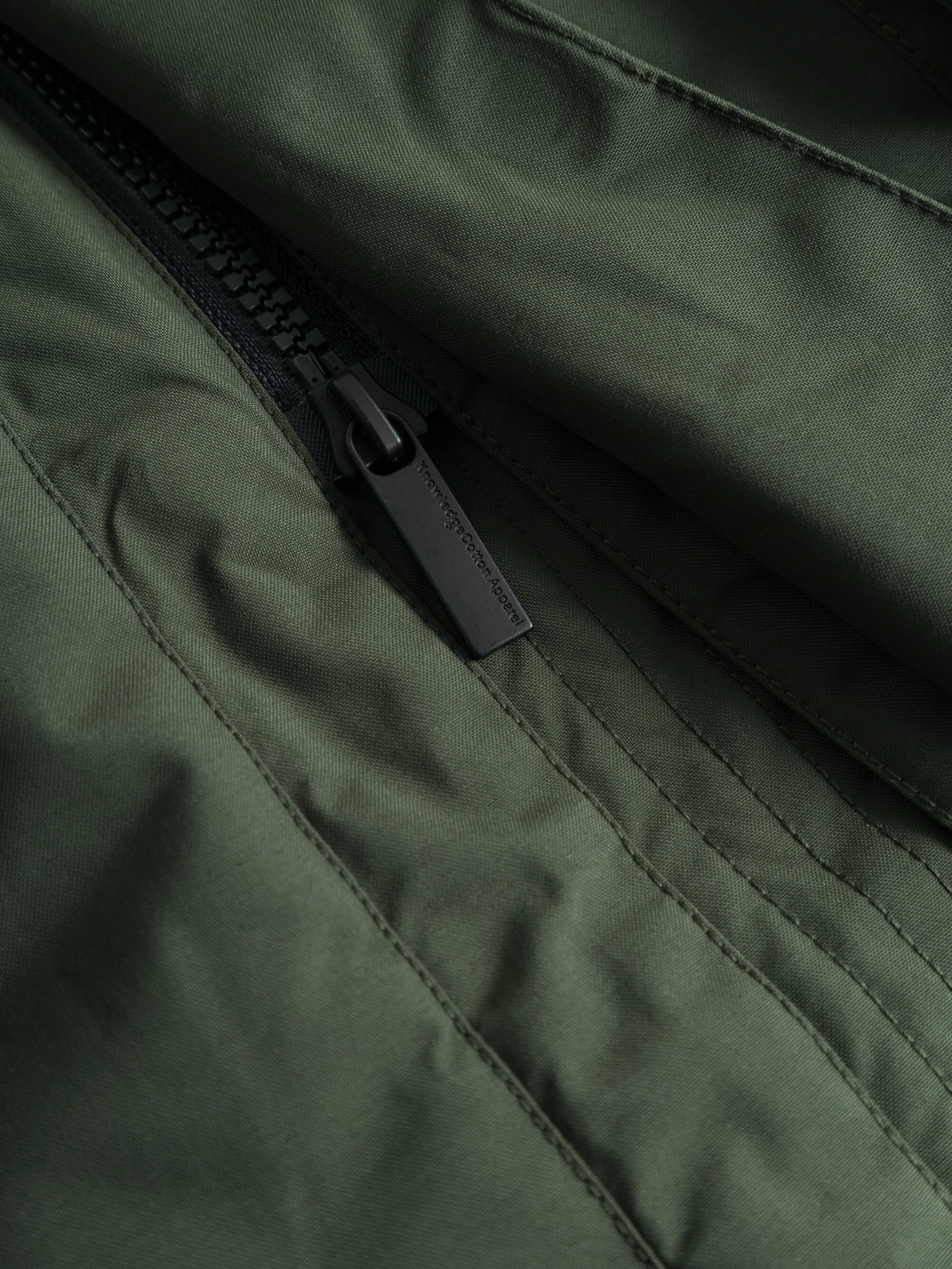 APEX CANVAS™ long padded coat - Forest Night - Image 5
