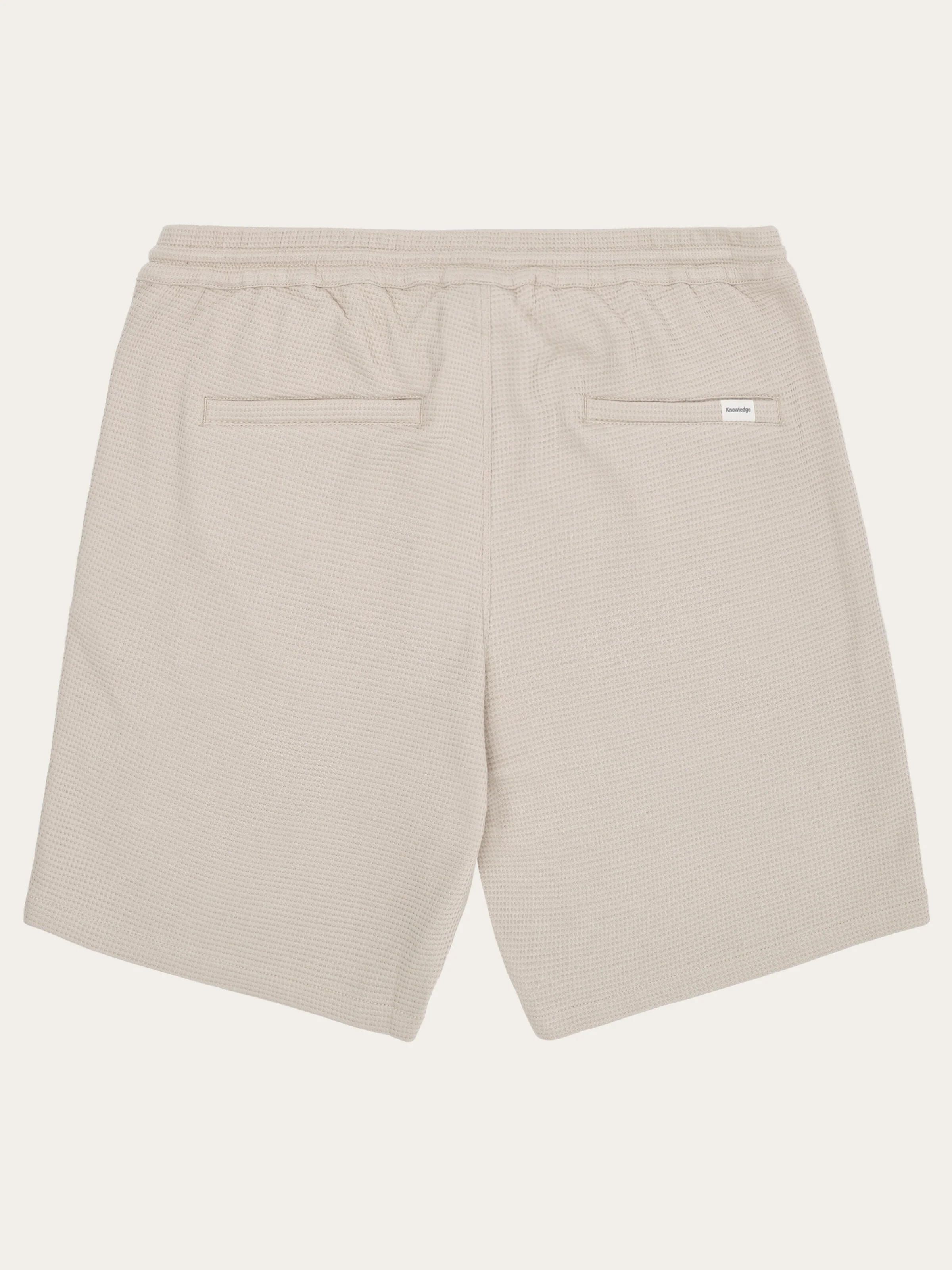 Ash comfort waffle shorts - Light feather gray - Image 4