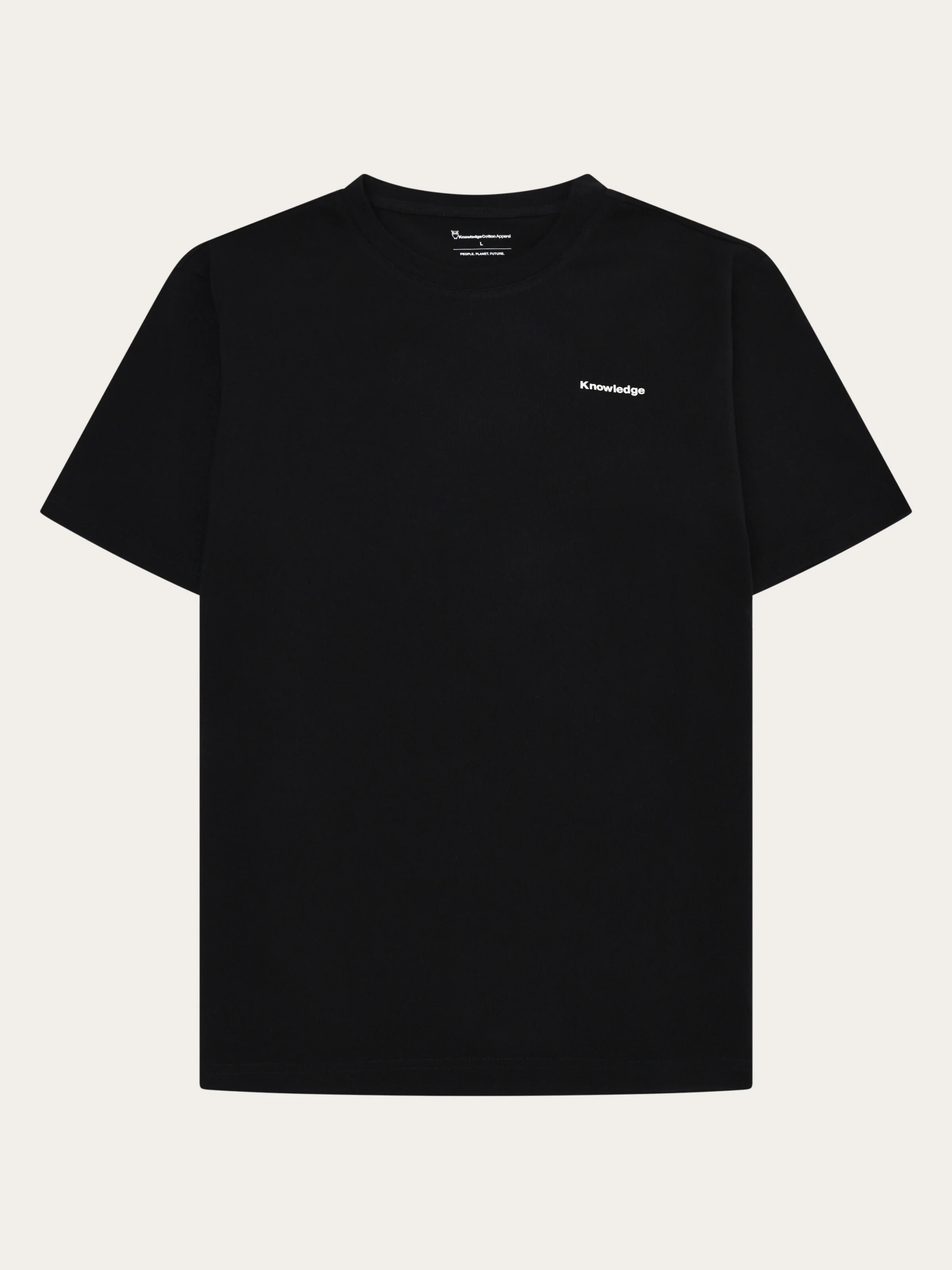 Back print t-shirt - Black Jet