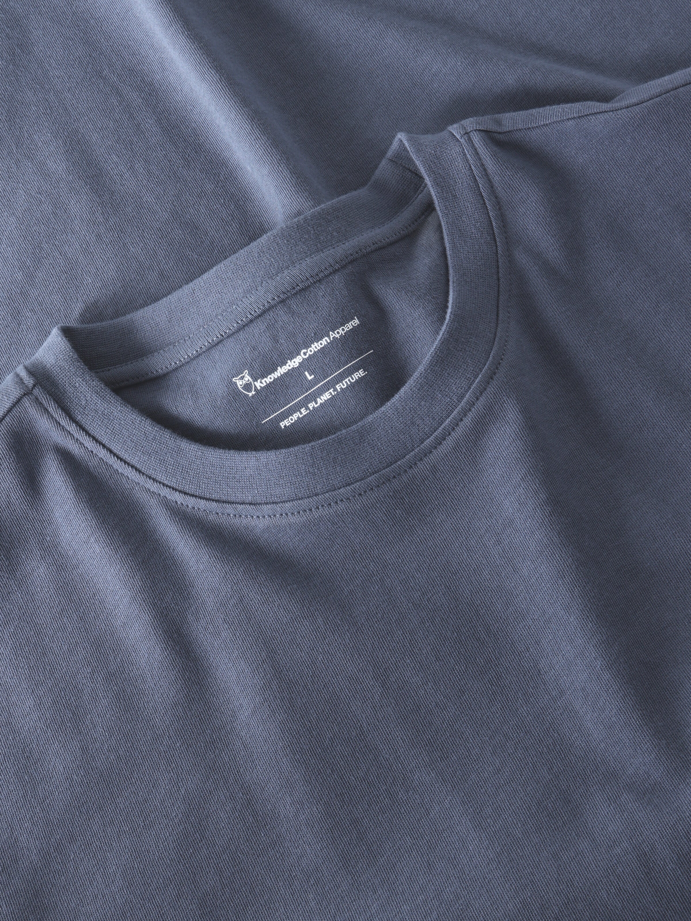 Back print t-shirt - Vintage Indigo - Image 3