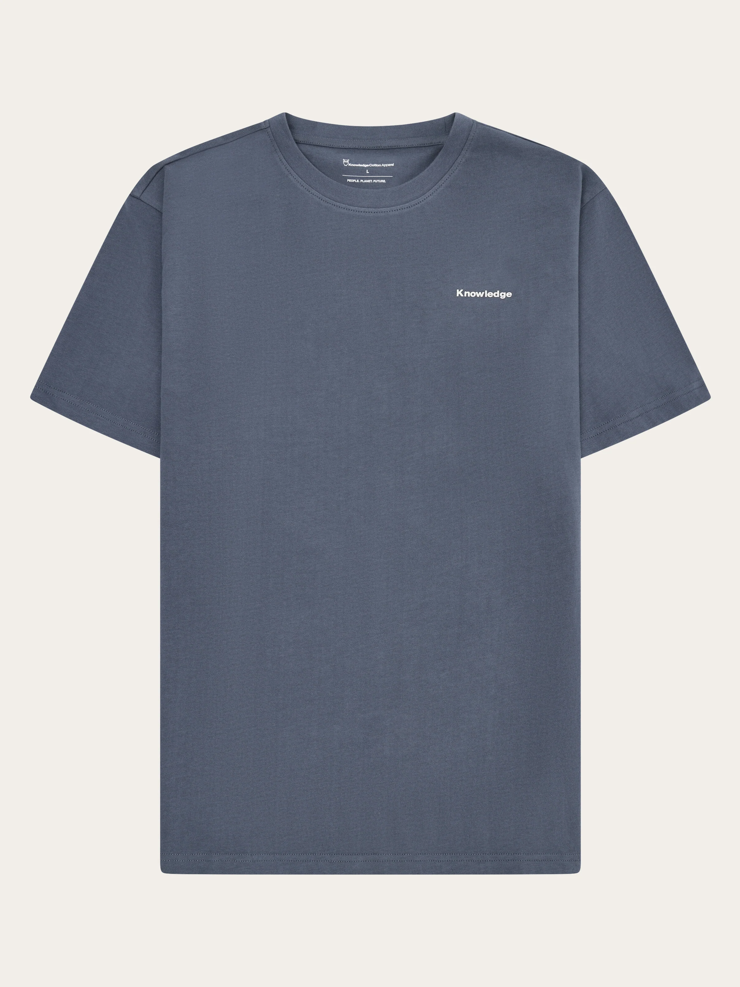 Back print t-shirt - Vintage Indigo