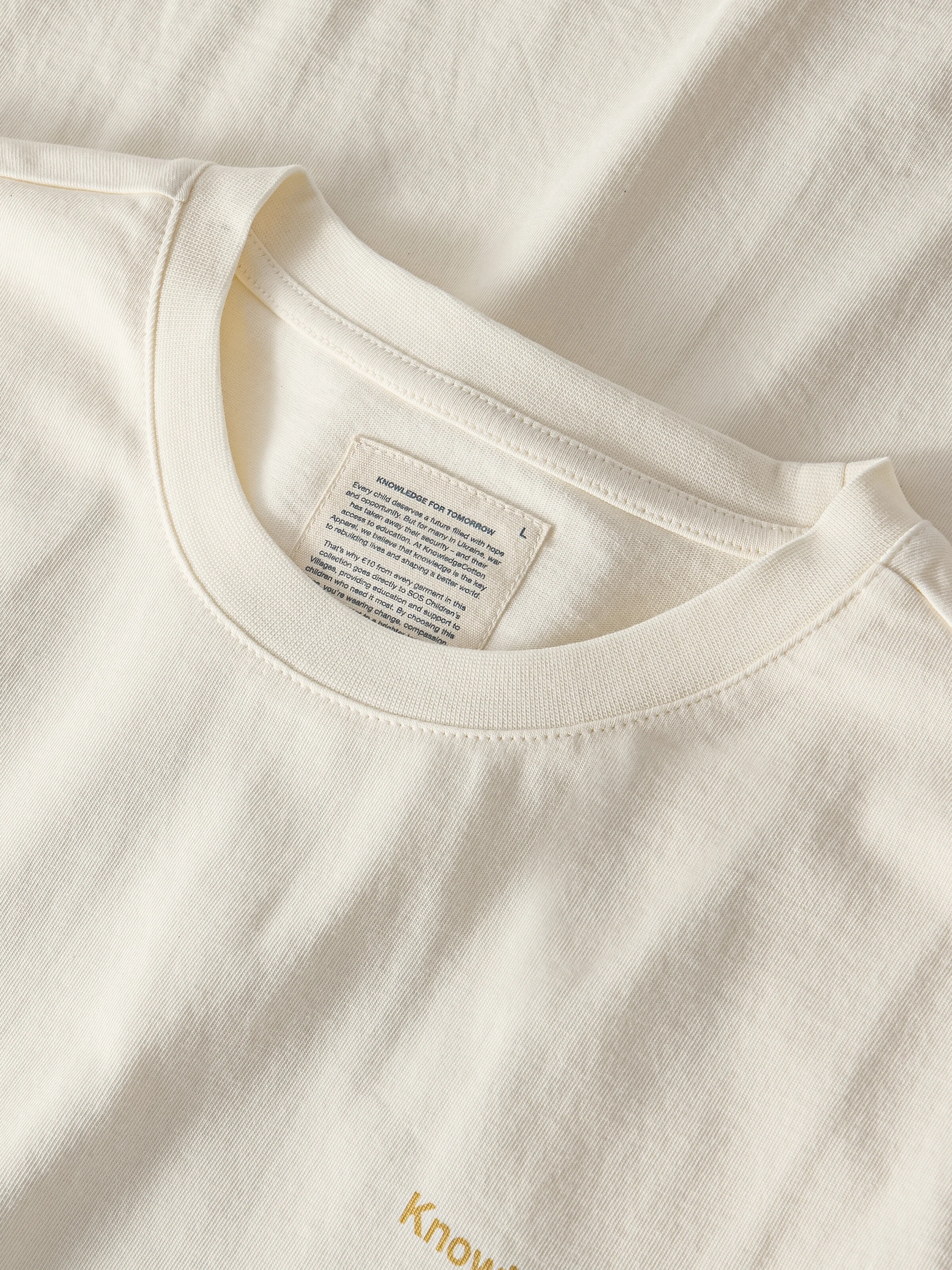 Back print t-shirt - White Multi - Image 3
