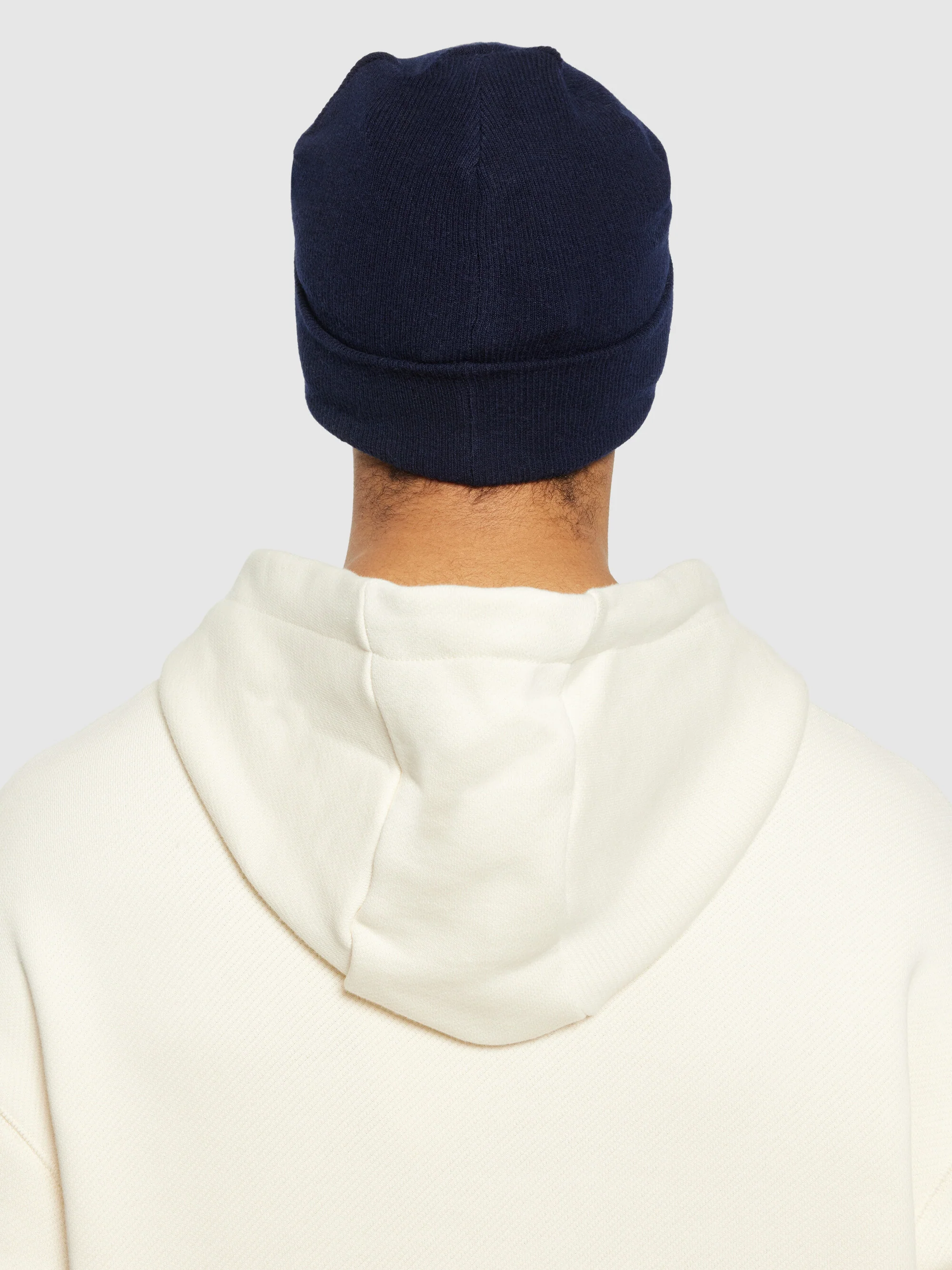 Double layer wool beanie - Total Eclipse - Image 4