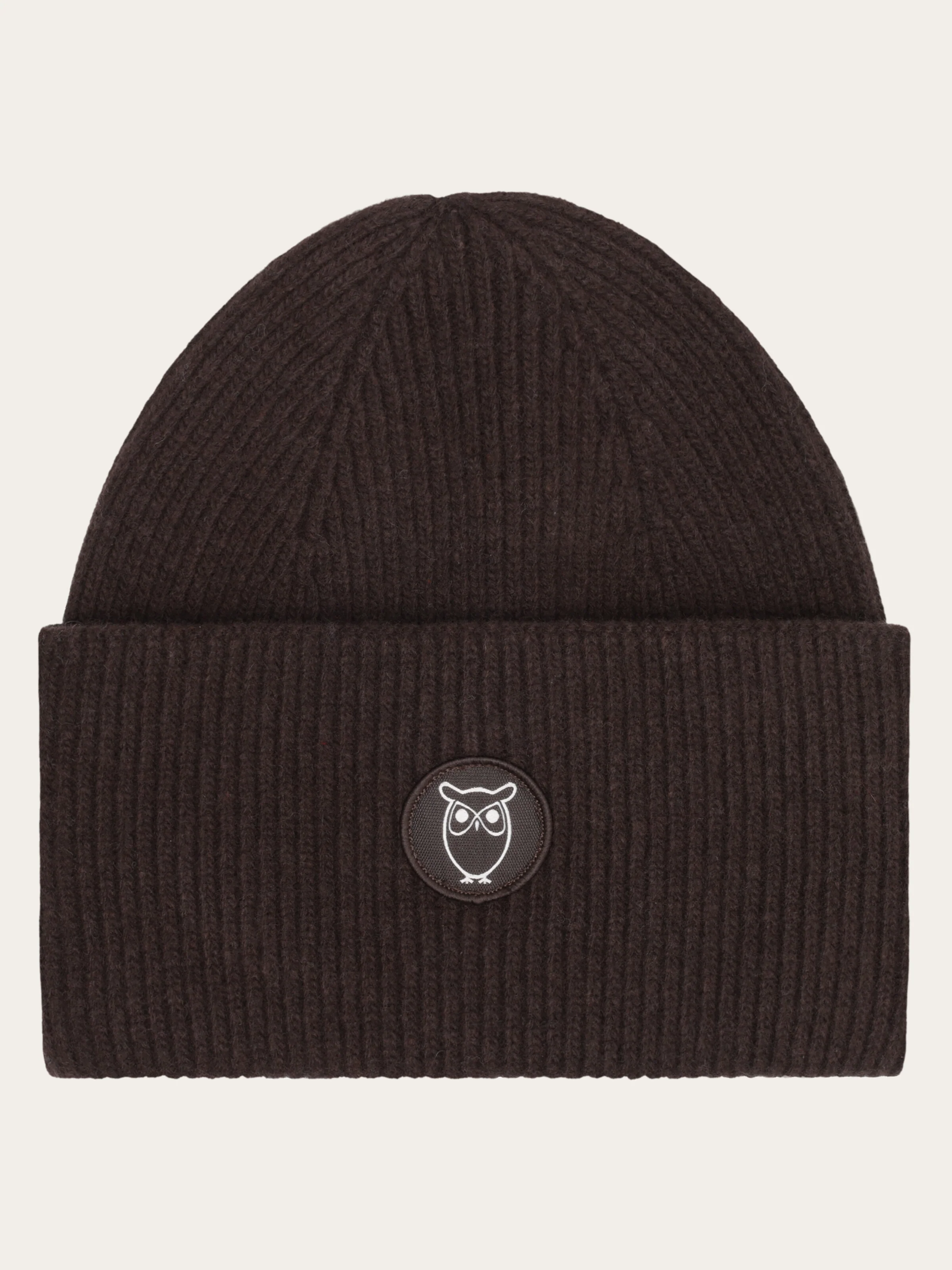 Big rib beanie - Chocolate Torte