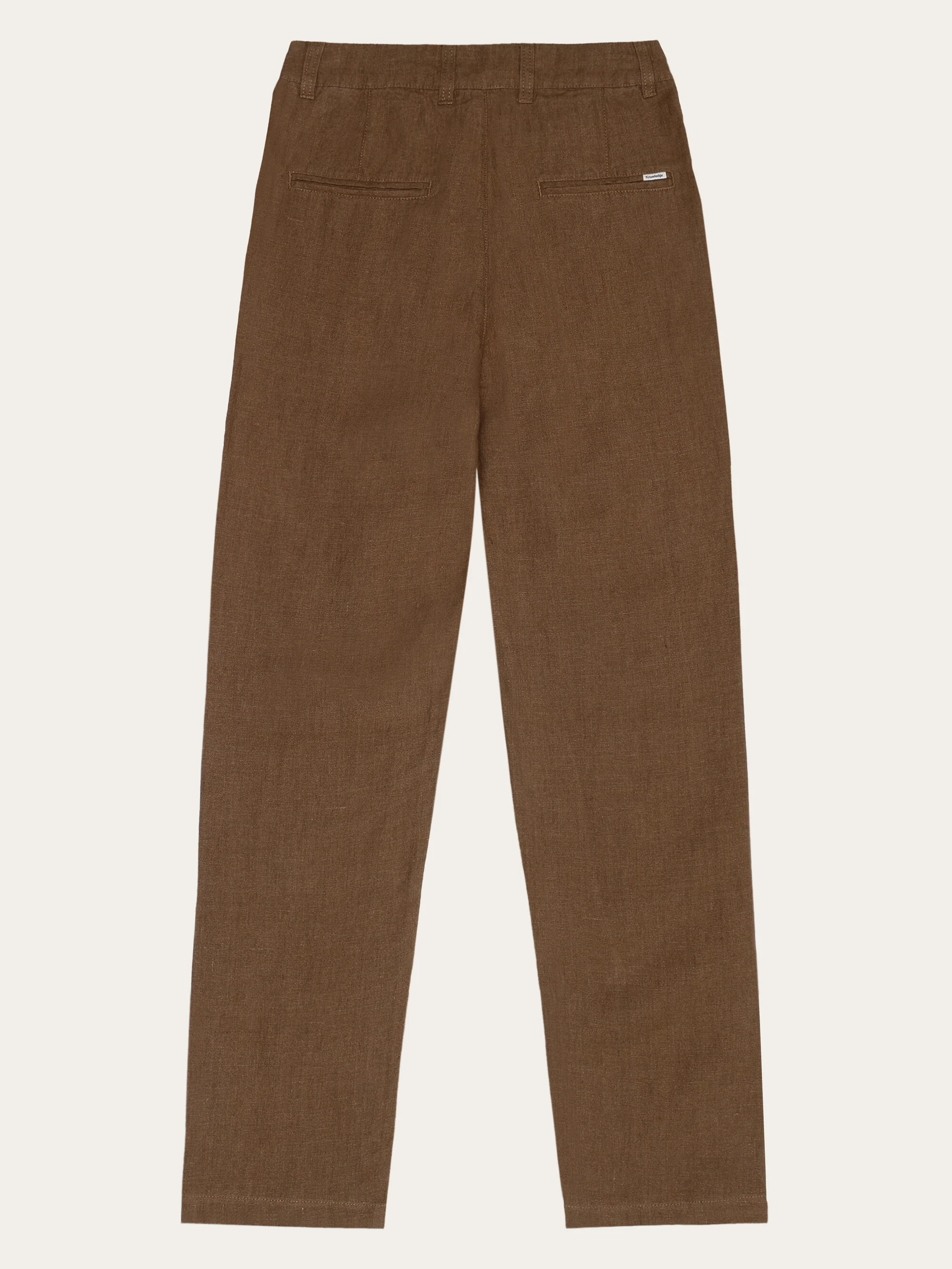 CALLA tapered mid-rise linen pants - GOTS/Vegan - Tuffet - Image 3