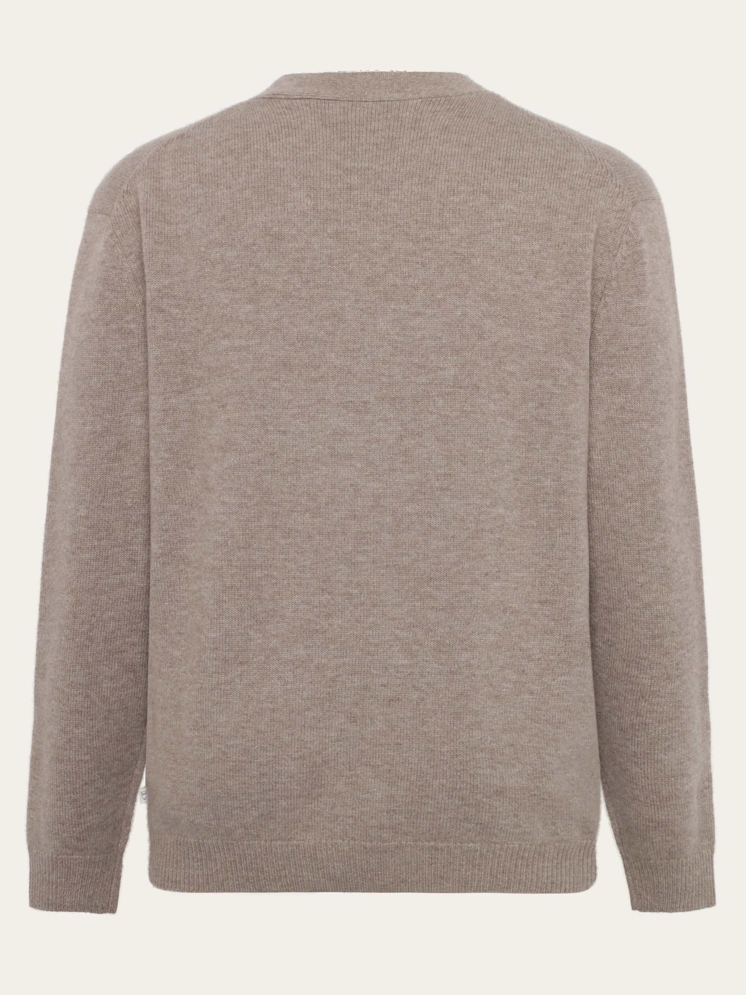 Cashmere Cardigan Knit RWS - Kelp melange - Image 3