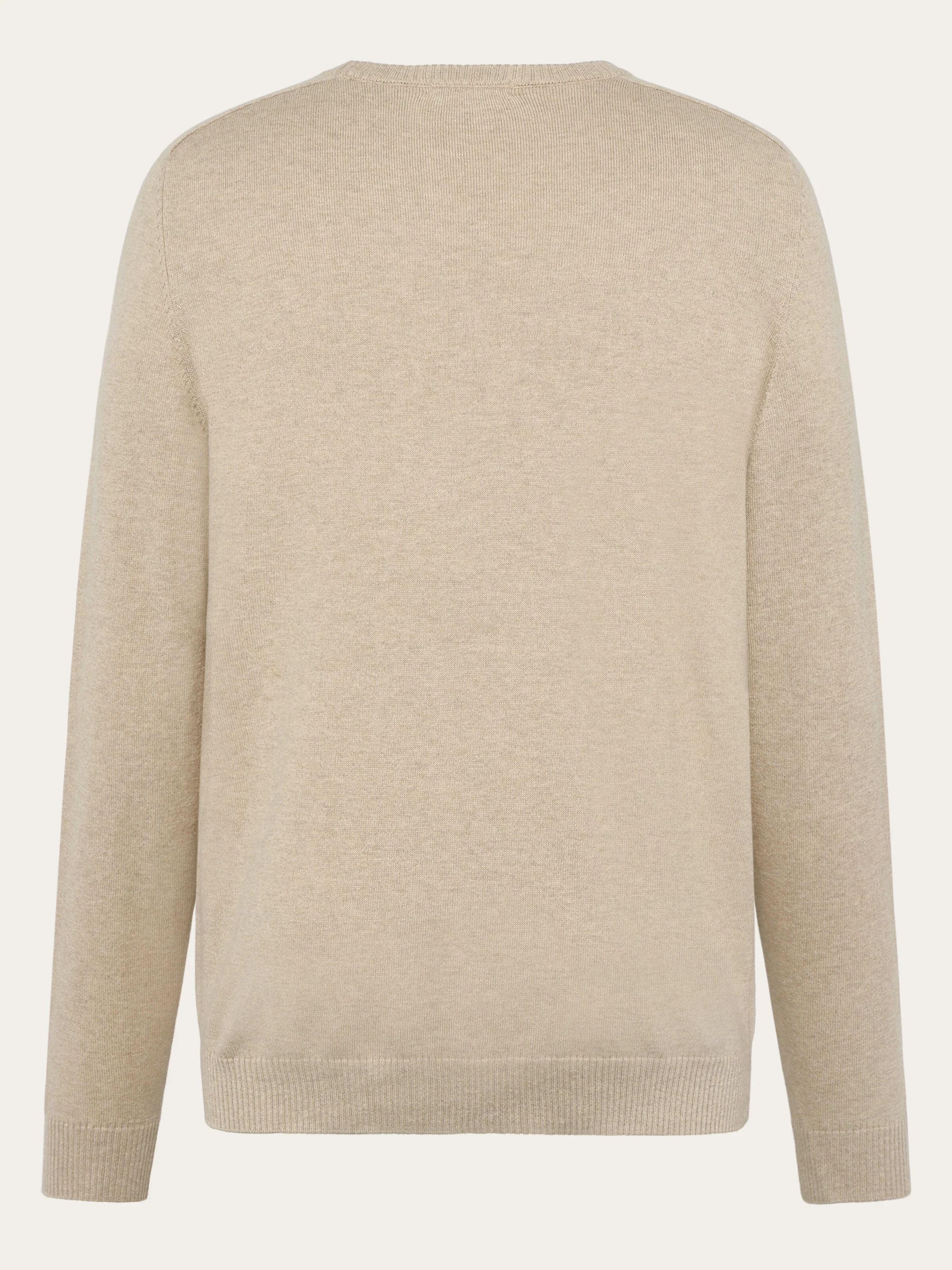Cashmere crew neck sweater - Light feather gray - Image 4