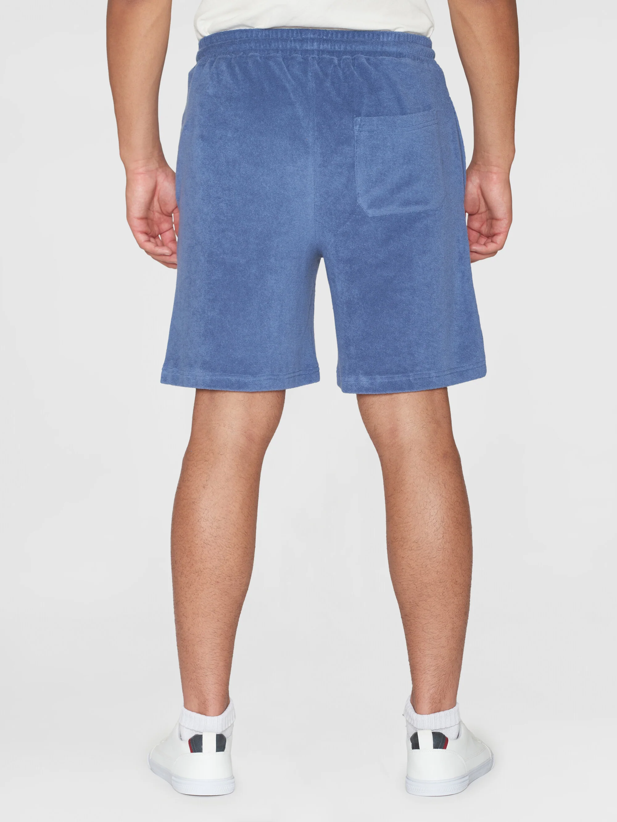 Casual terry shorts - Moonlight Blue - Image 3