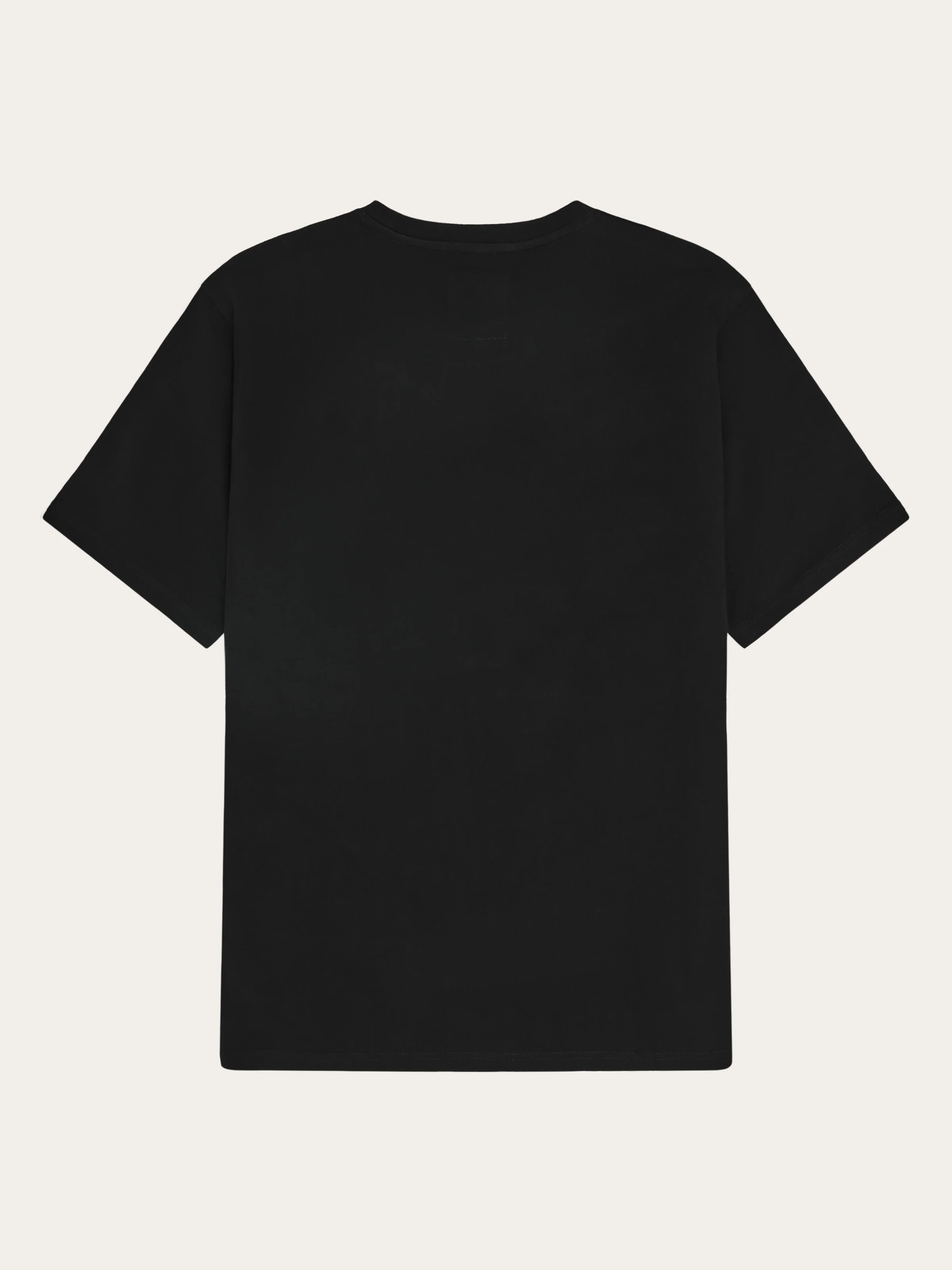 Chest embroidery t-shirt - Black Jet - Image 5