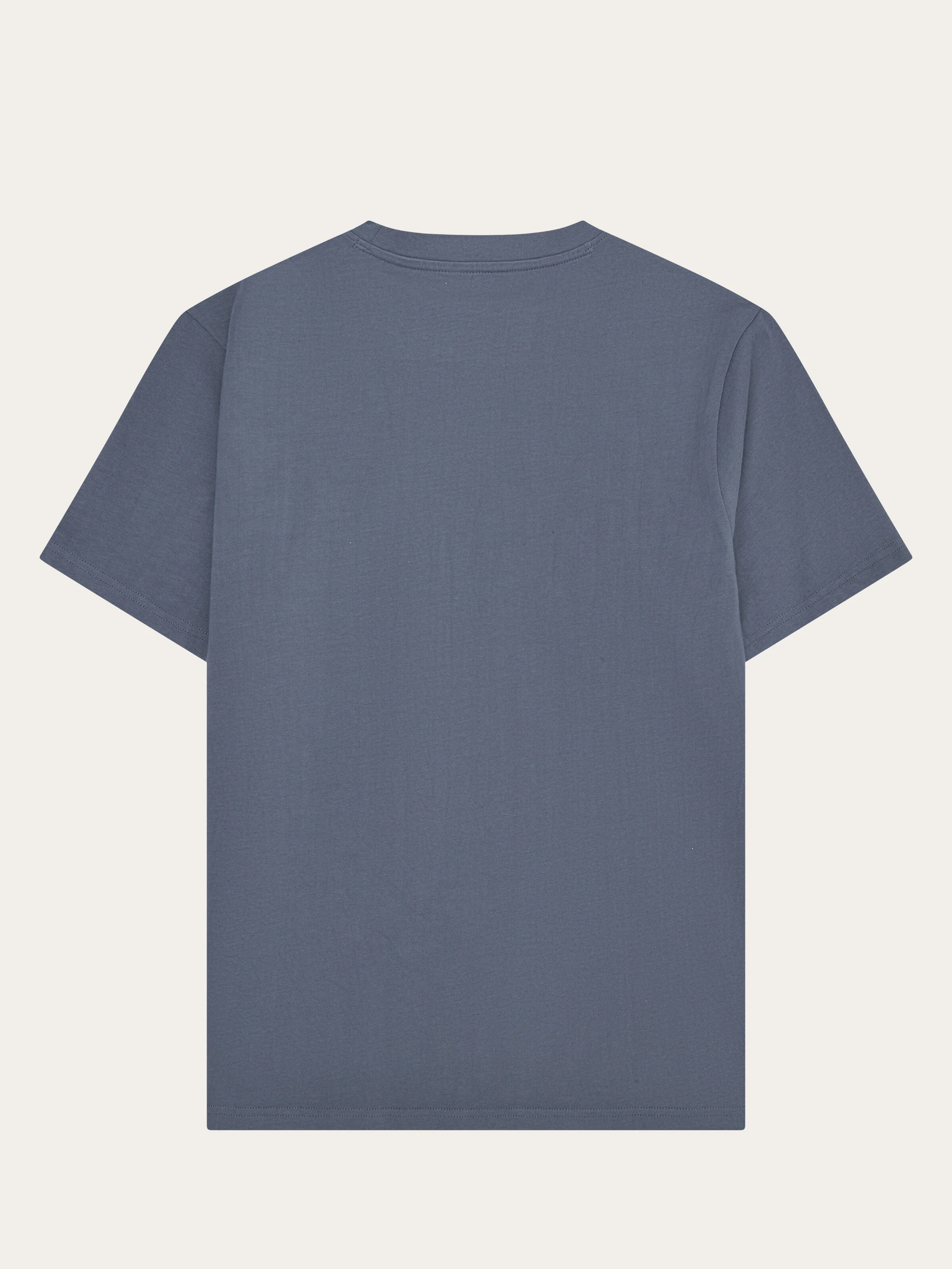 Chest print t-shirt - Vintage Indigo - Image 3
