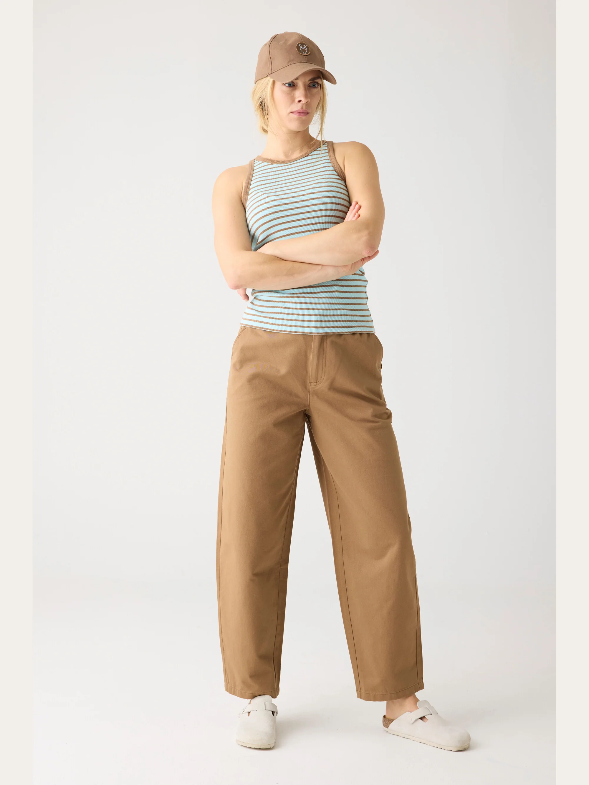 CHLOE barrel mid-rise twill chino - GOTS/Vegan - Tuffet - Image 4