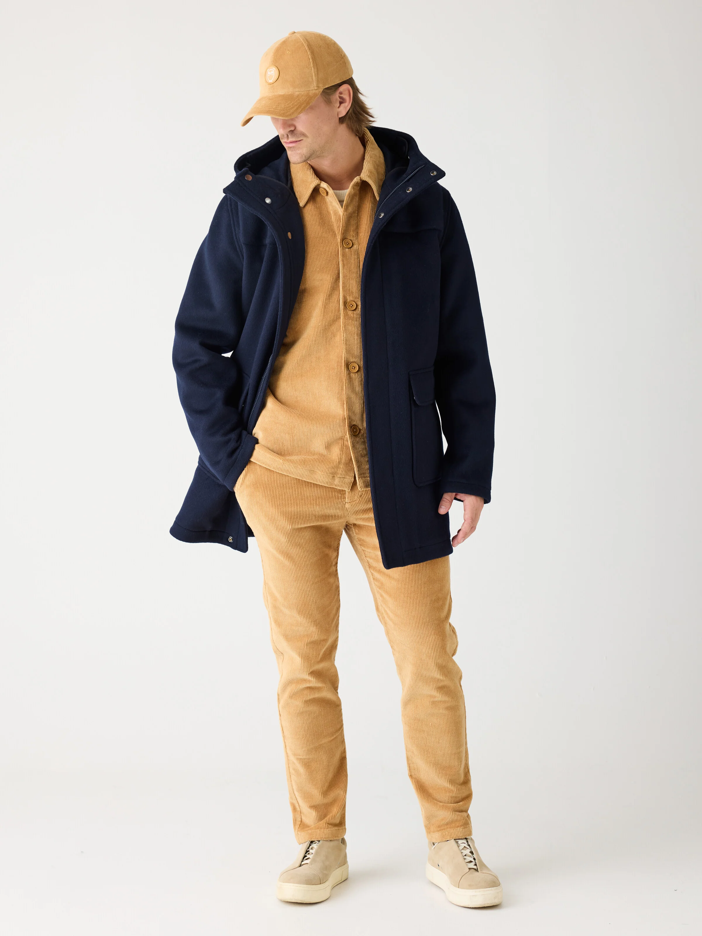 CHUCK regular 8-wales corduroy chino pants - Apple Cinnamon - Image 2