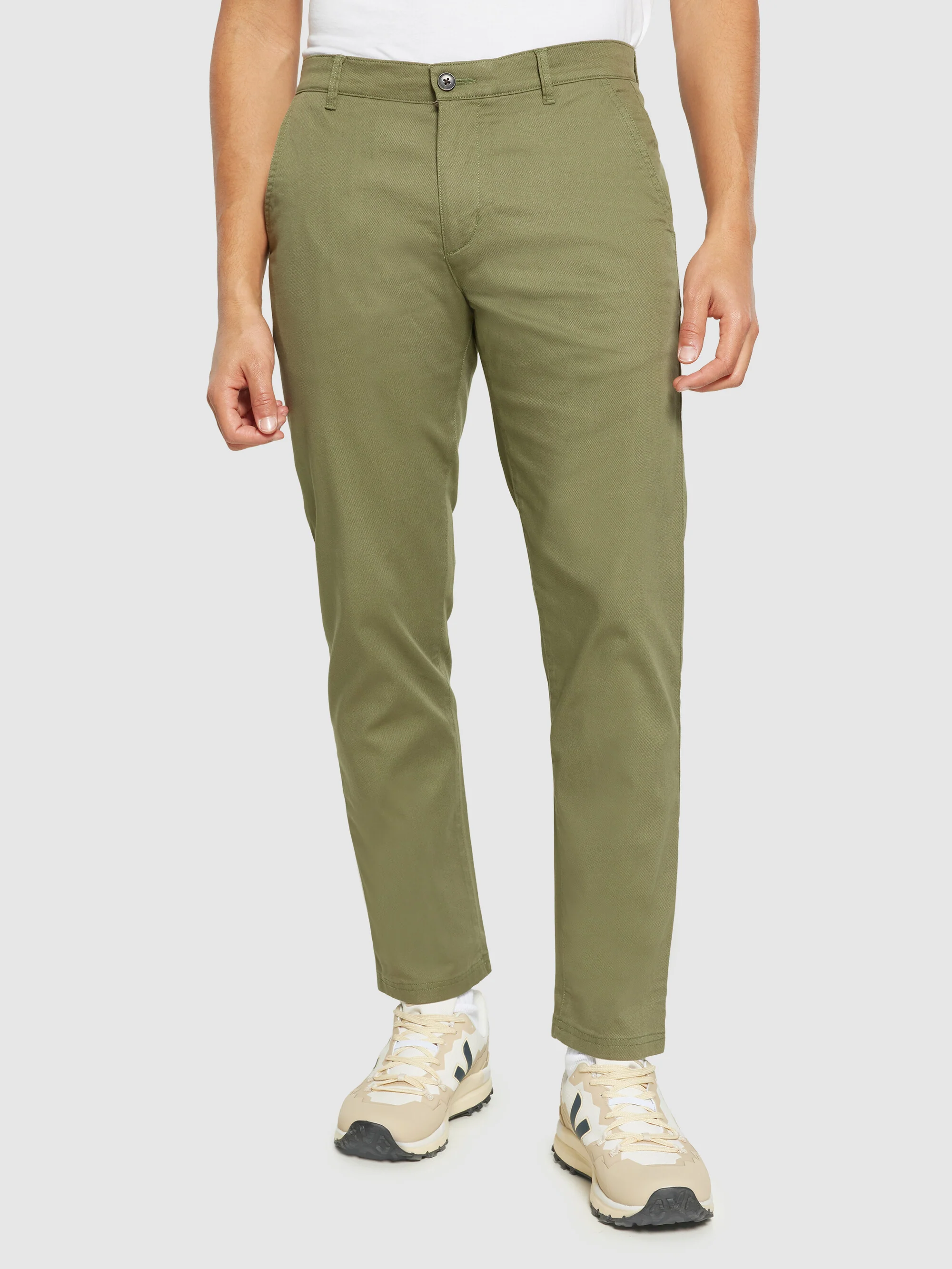 Chuck regular canvas pants - Burned Olive - Image 3