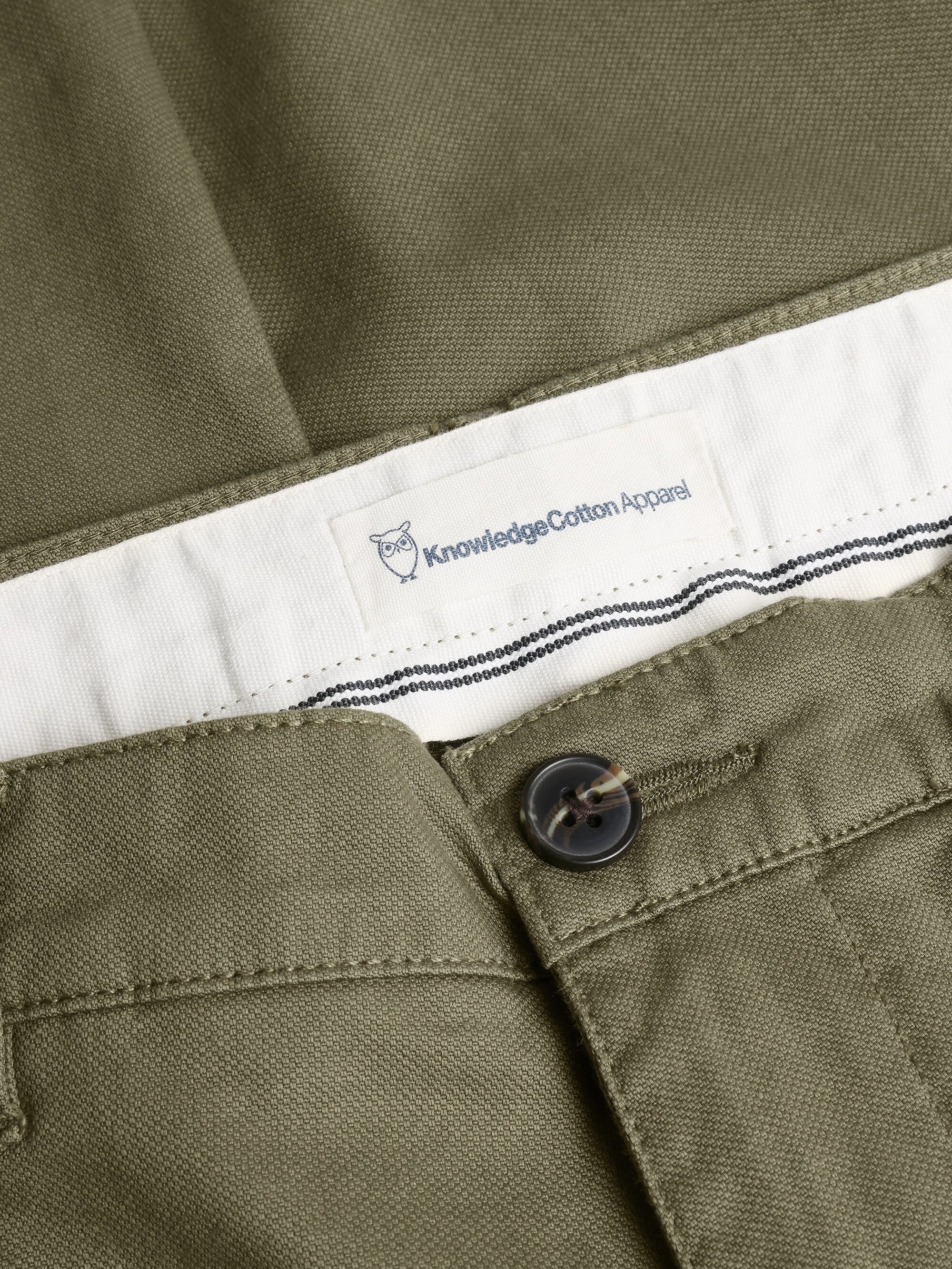 Chuck regular canvas pants - Burned Olive - Image 6