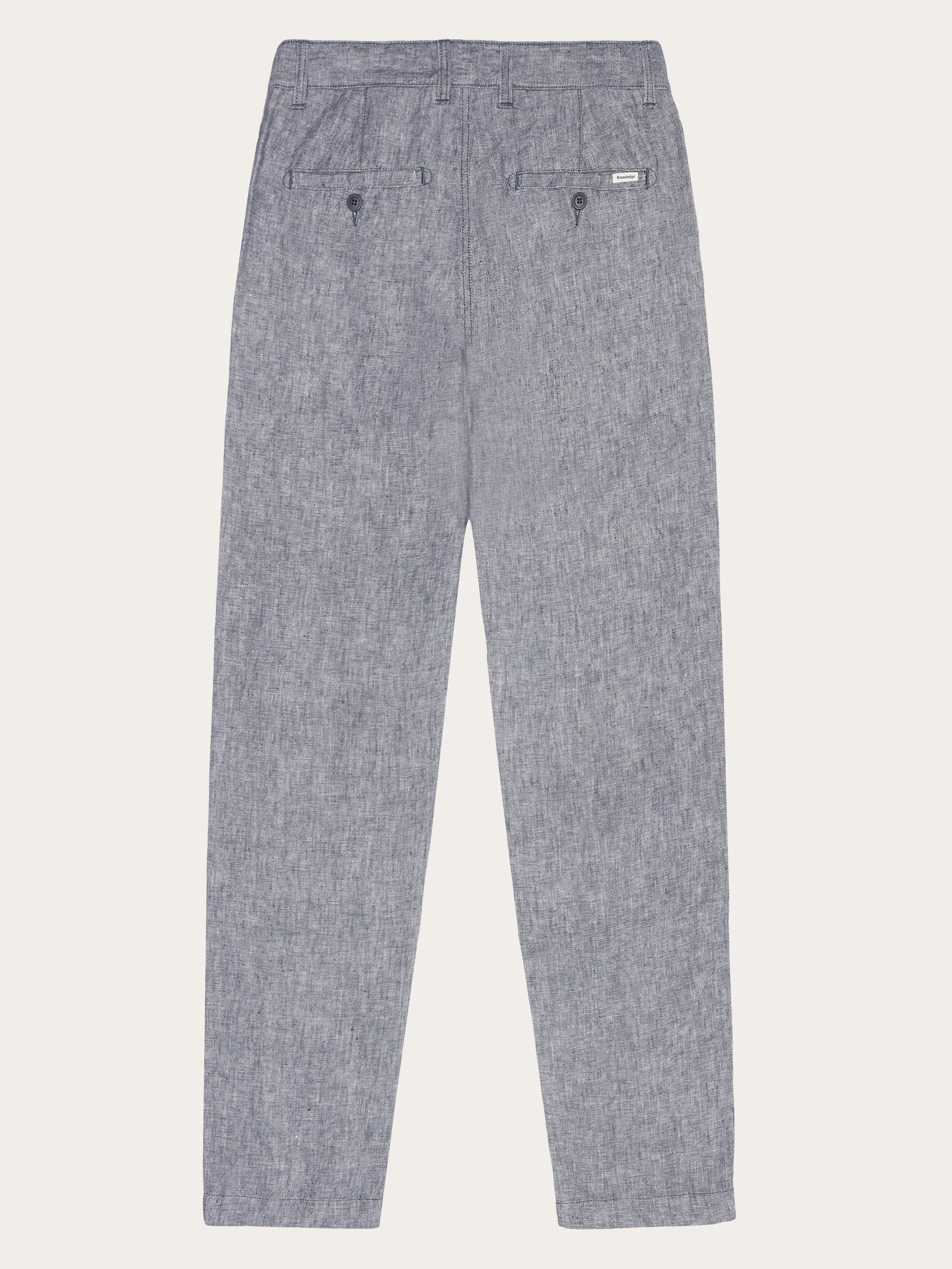 Chuck regular linen pants - Vintage Indigo - Image 3