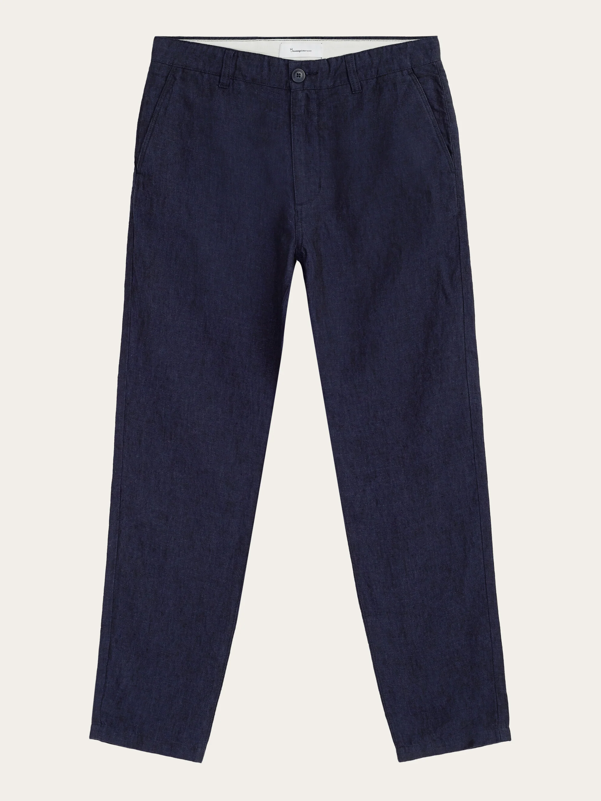 Chuck regular linen pants - Yarndyed Total Eclipse