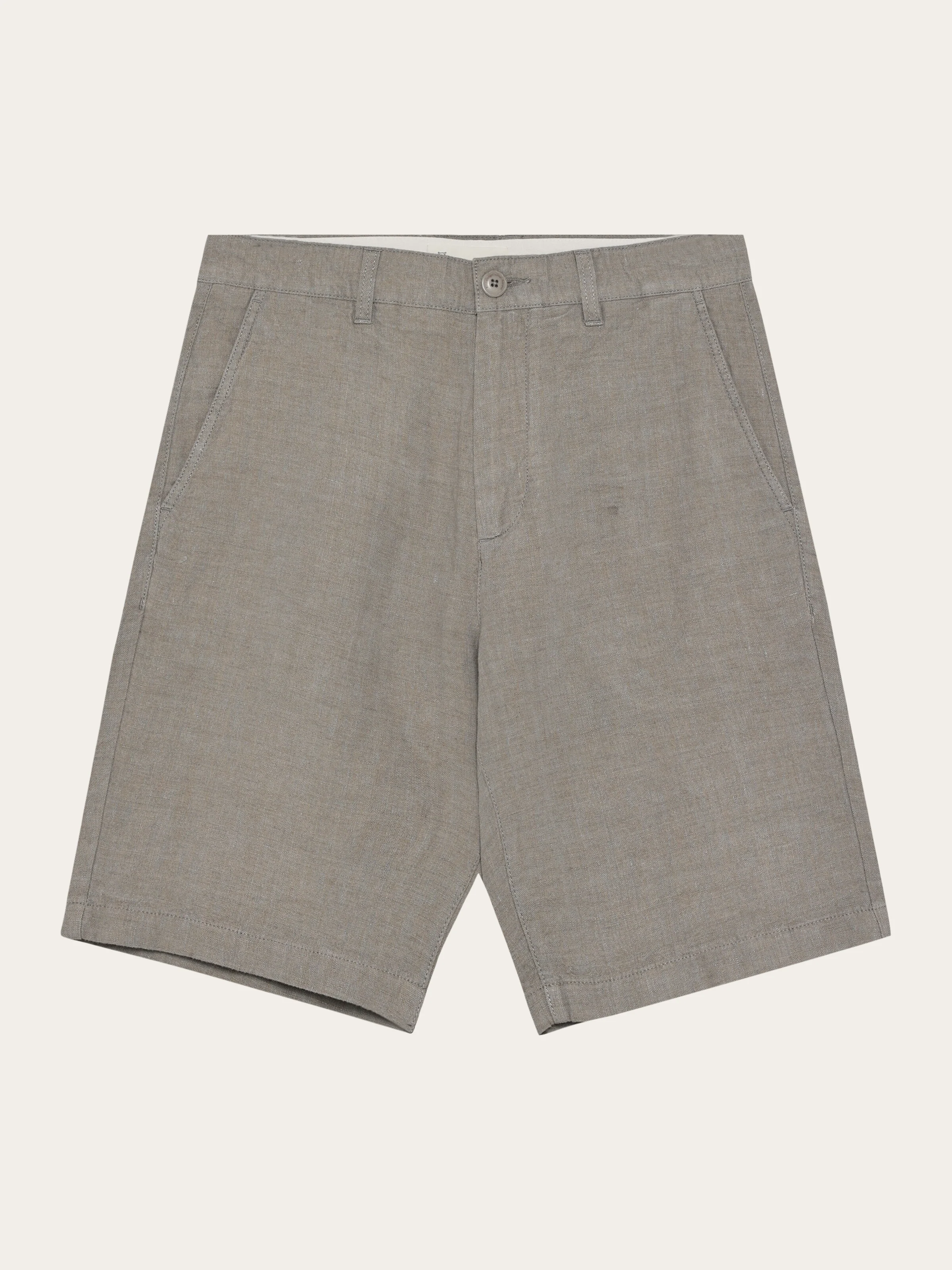 Chuck regular linen shorts - Yarndyed Twill