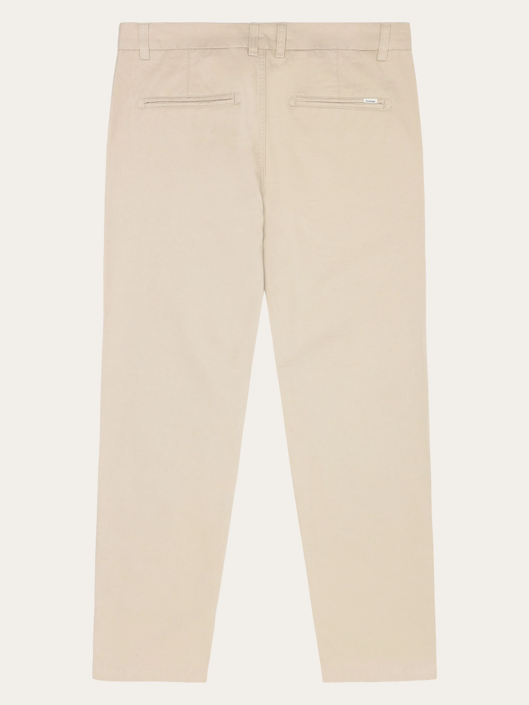 CHUCK regular twill chino pants - Light feather gray - Image 4