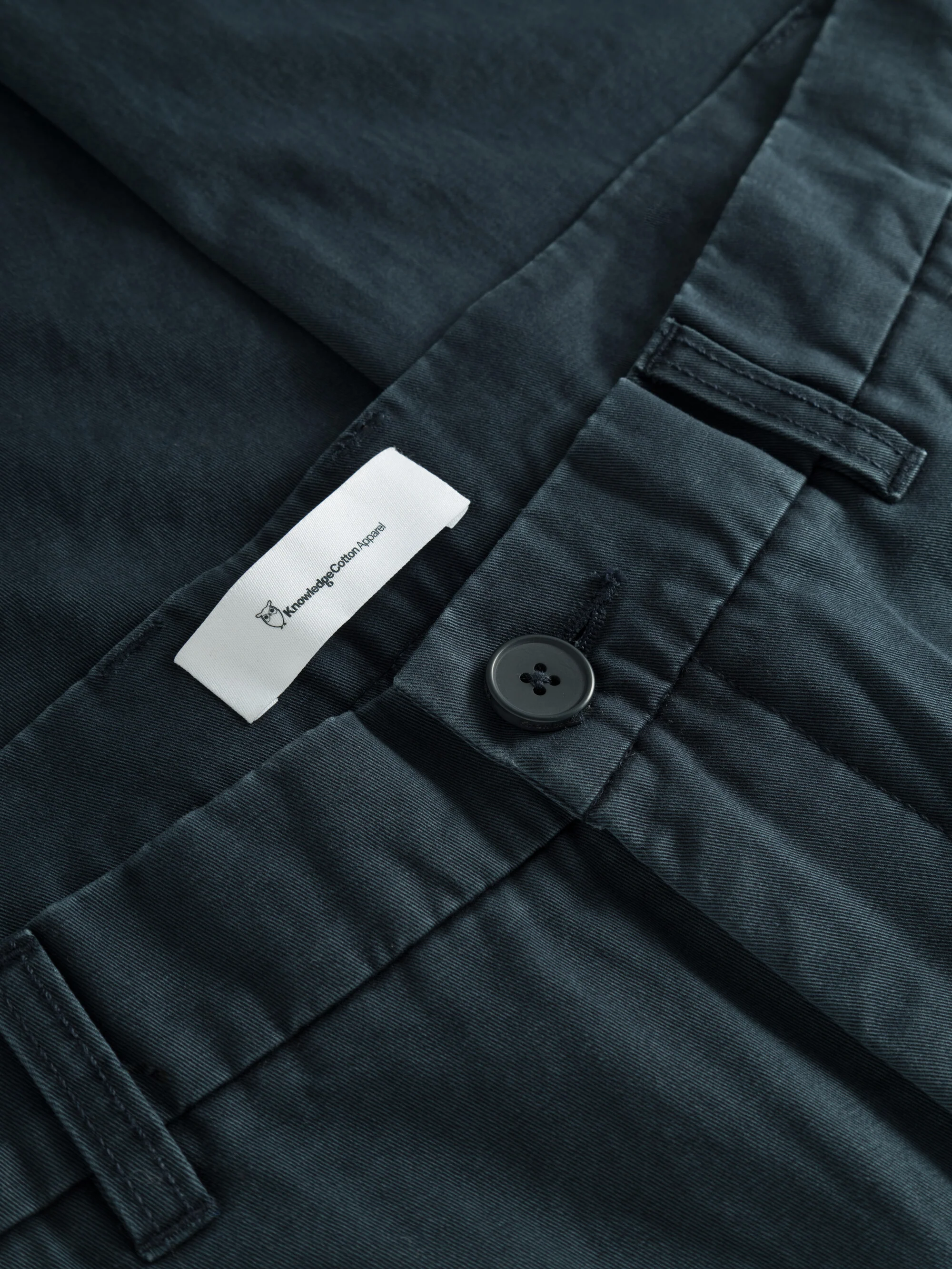 CHUCK regular twill chino pants - Total Eclipse - Image 4