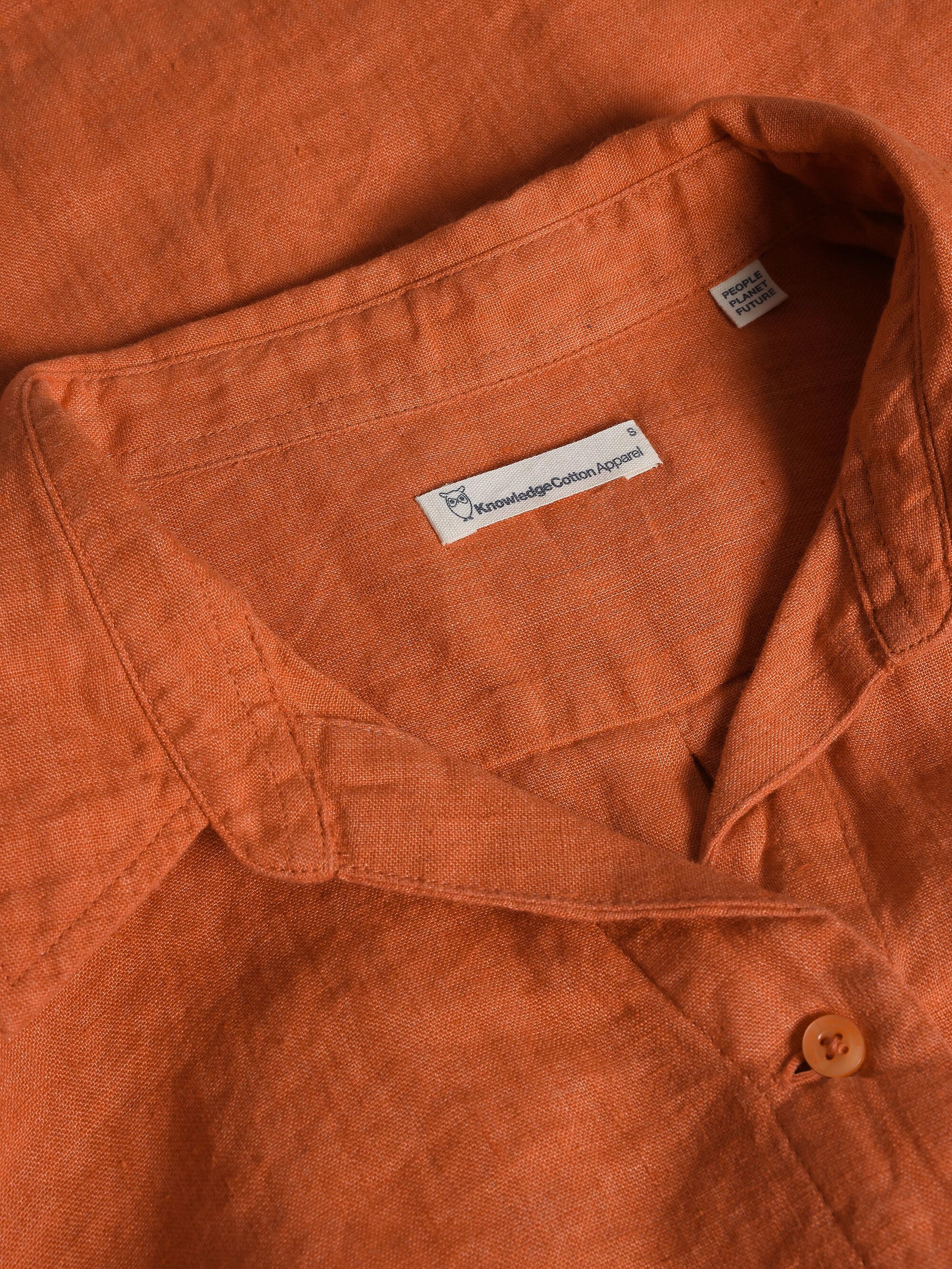 Classic linen dress - Langoustino - Image 3