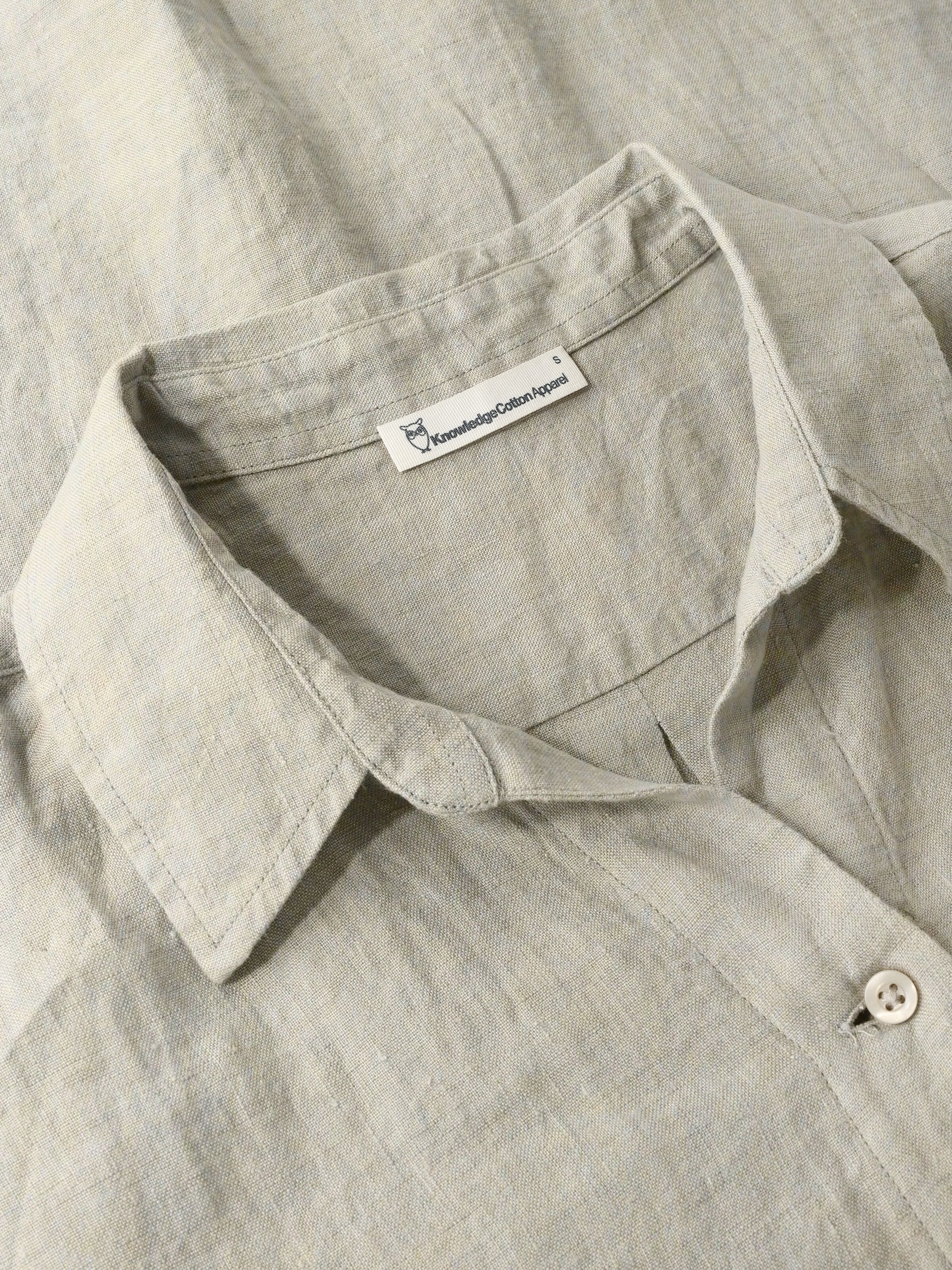 Classic linen dress - Yarndyed Twill - Image 2