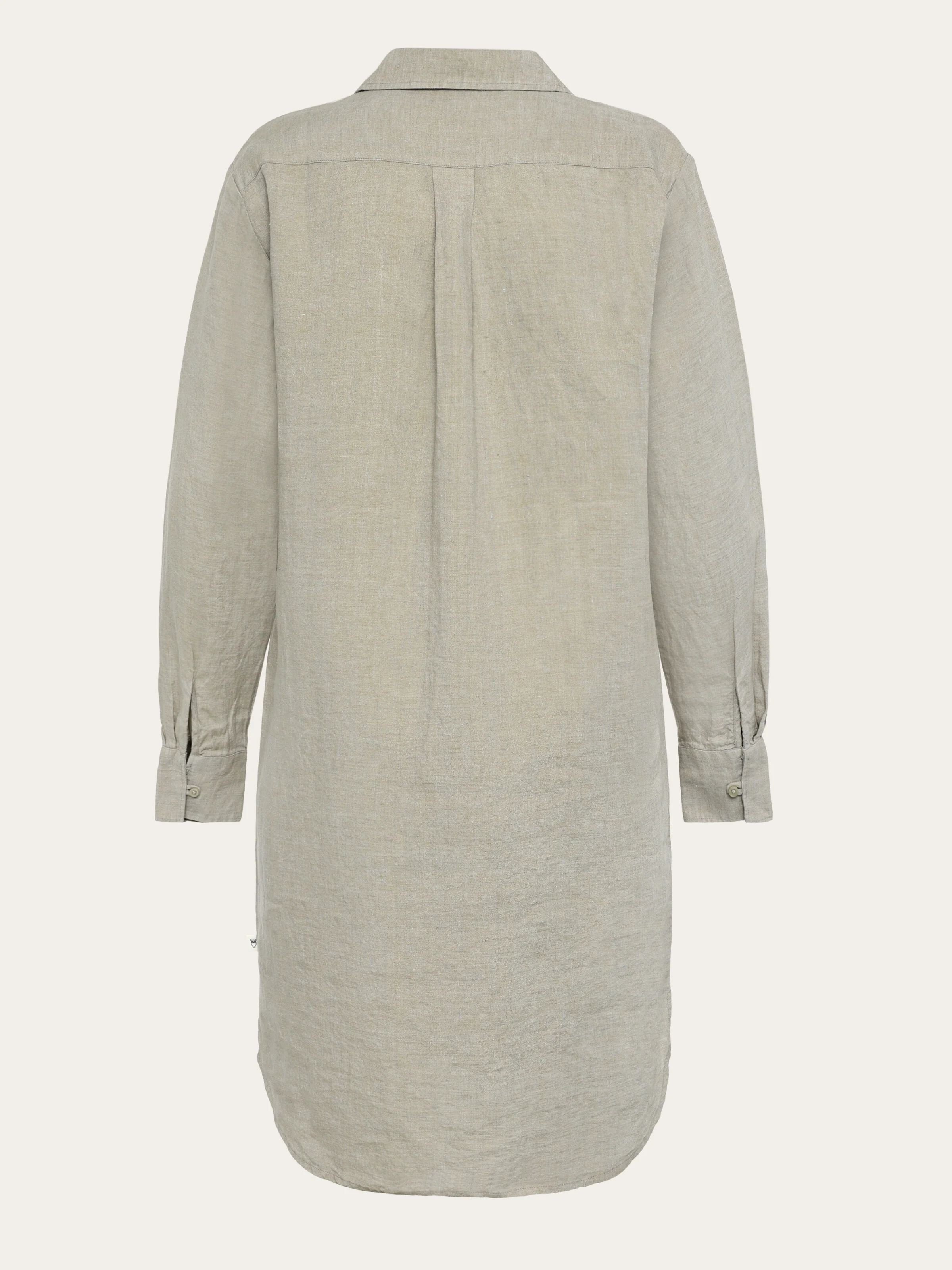 Classic linen dress - Yarndyed Twill - Image 3