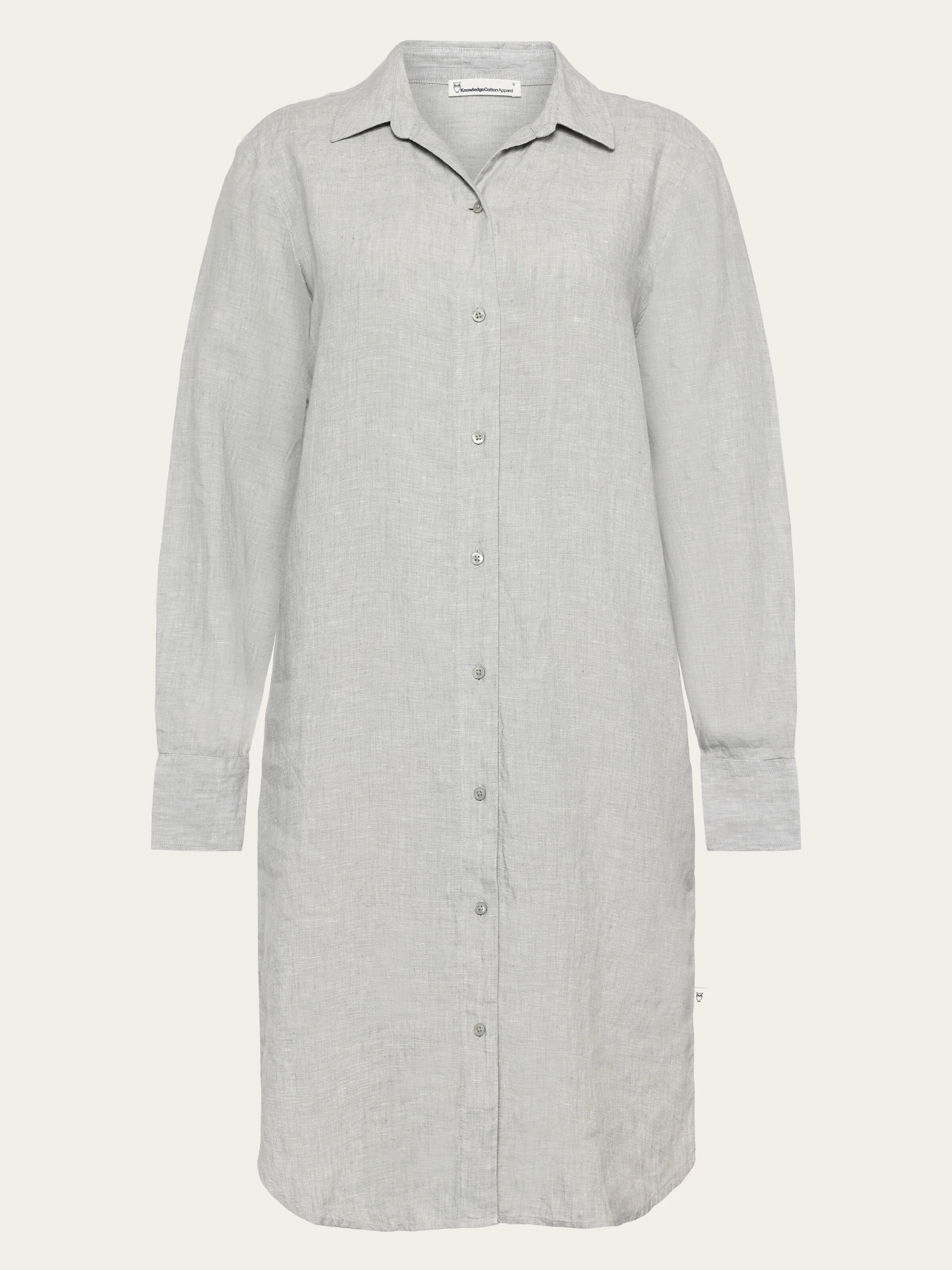 Classic linen dress - Yarndyed Ultimate Grey