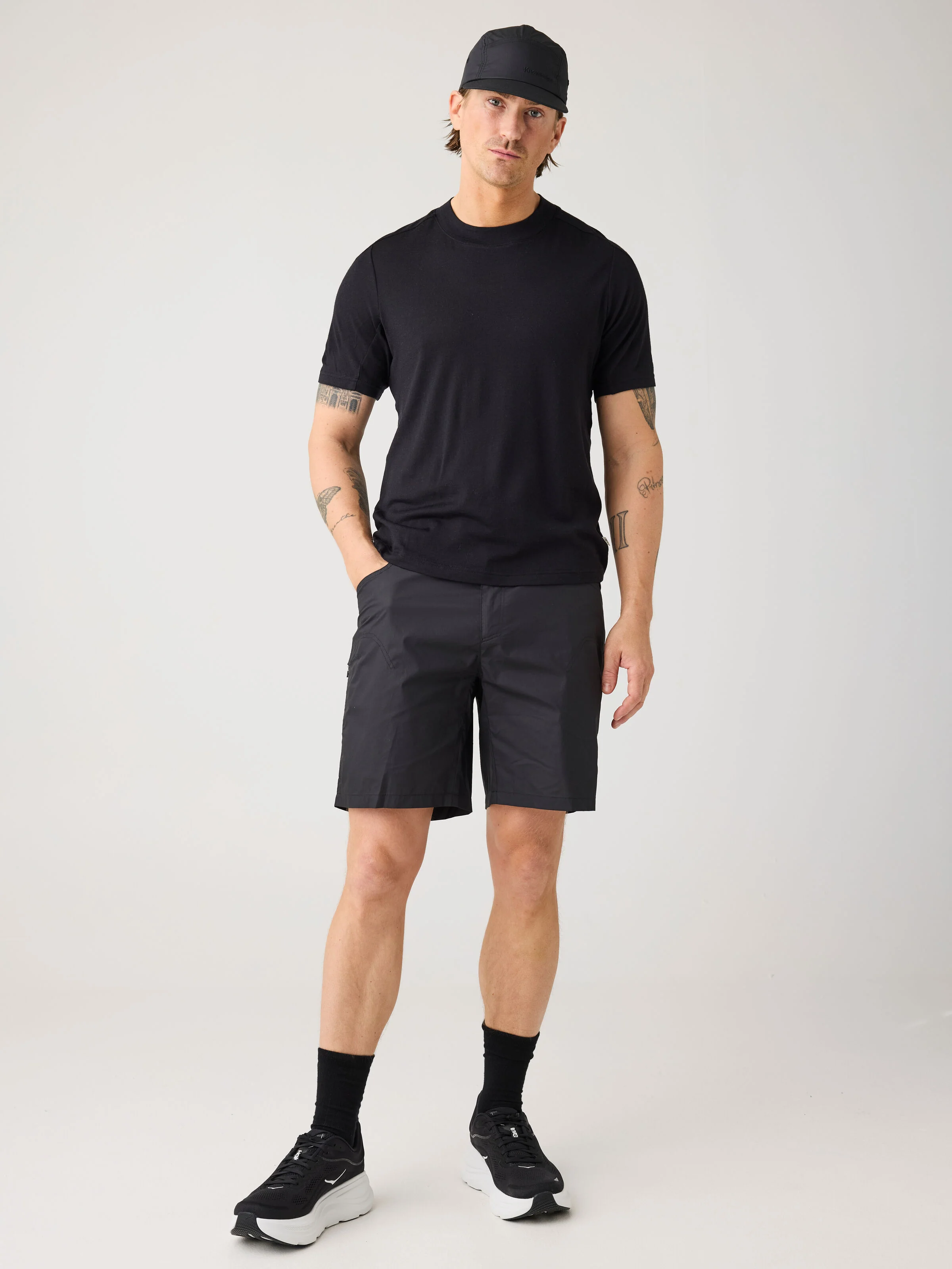 Dynamic wool t-shirt - Black Jet - Image 3