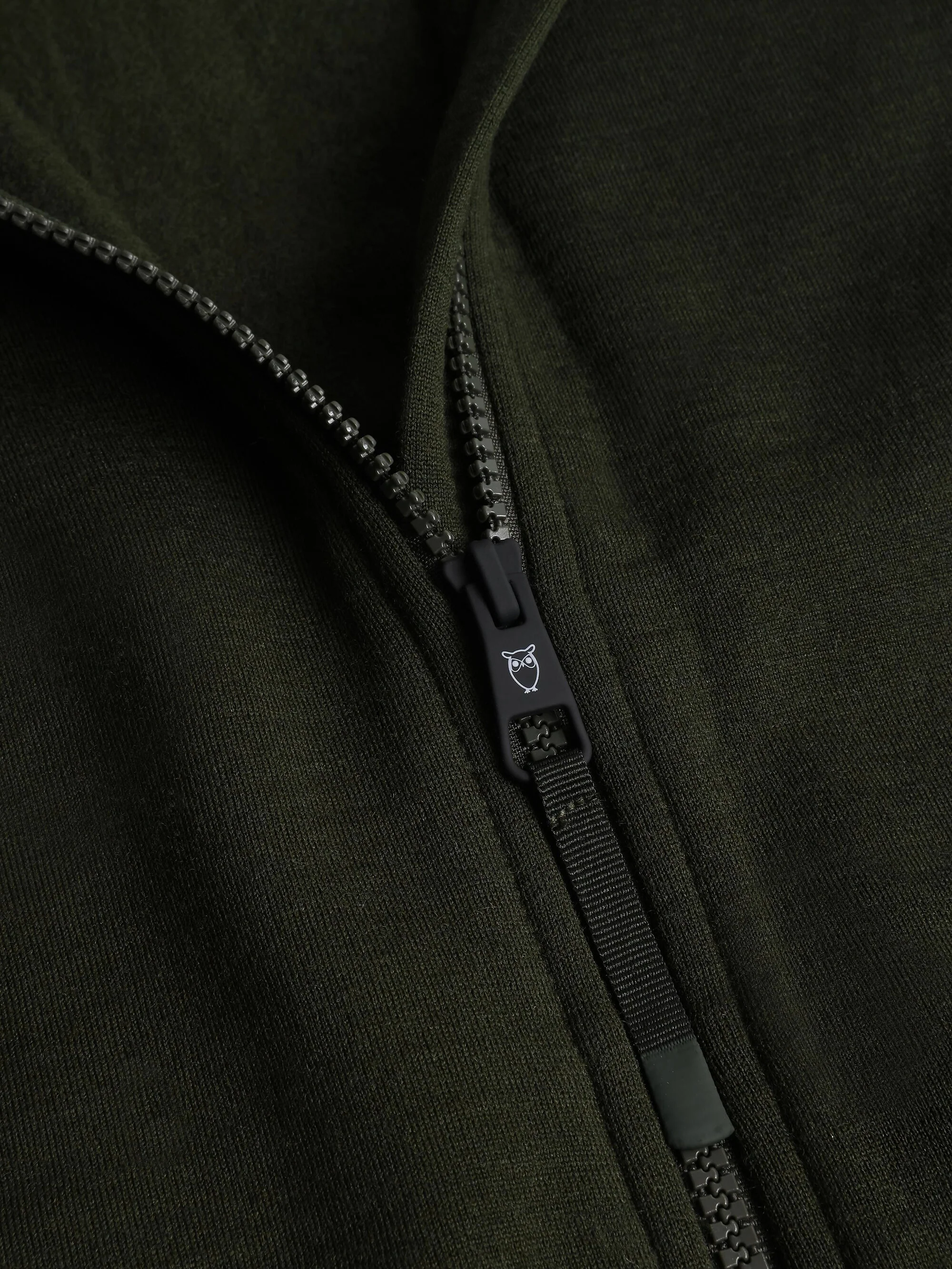 Dynamic wool fleece full zip - Forest Night - Image 2