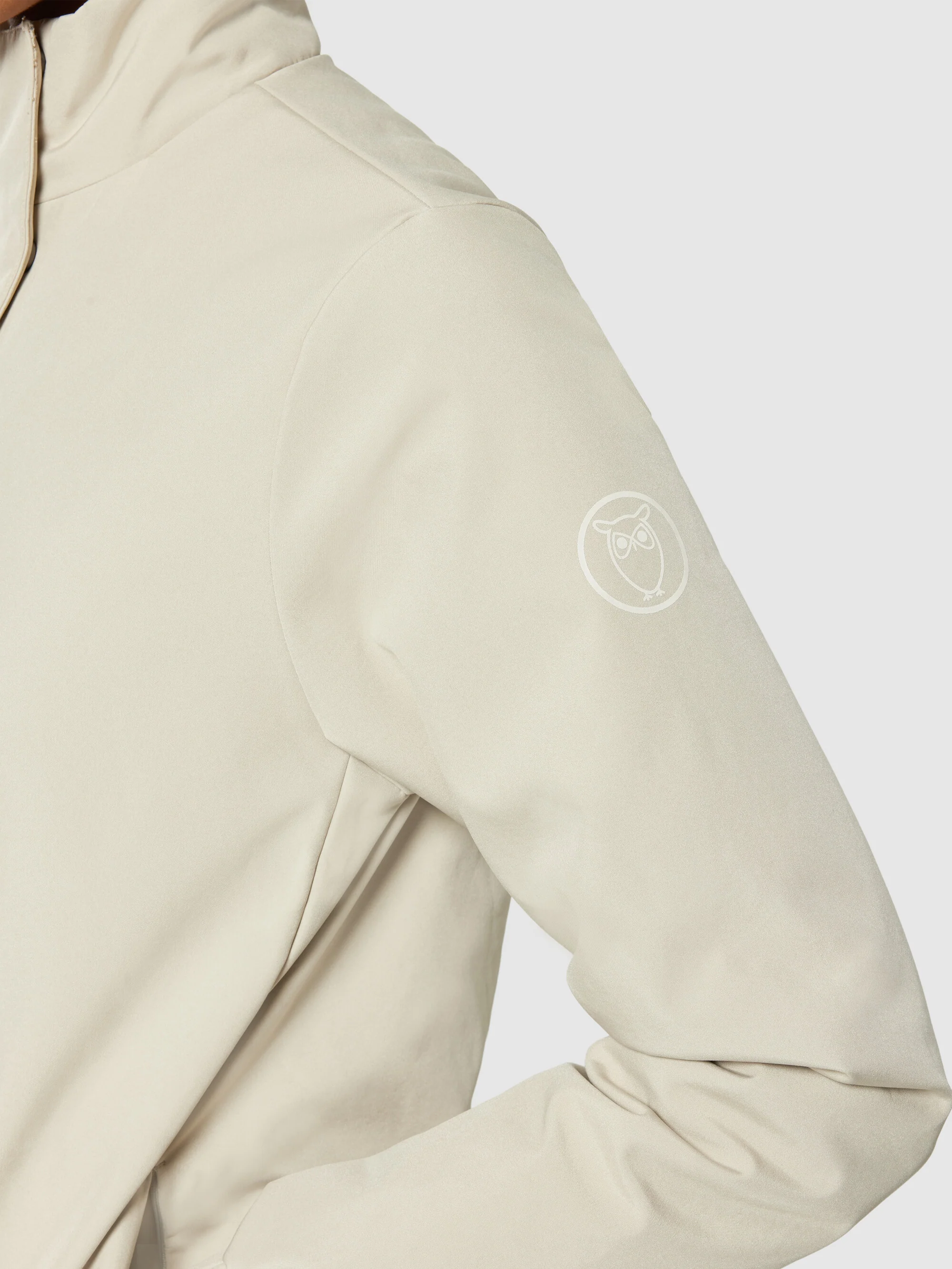 CLIMATE SHELL™ short jacket - GRS/Vegan - Light feather gray - Image 5