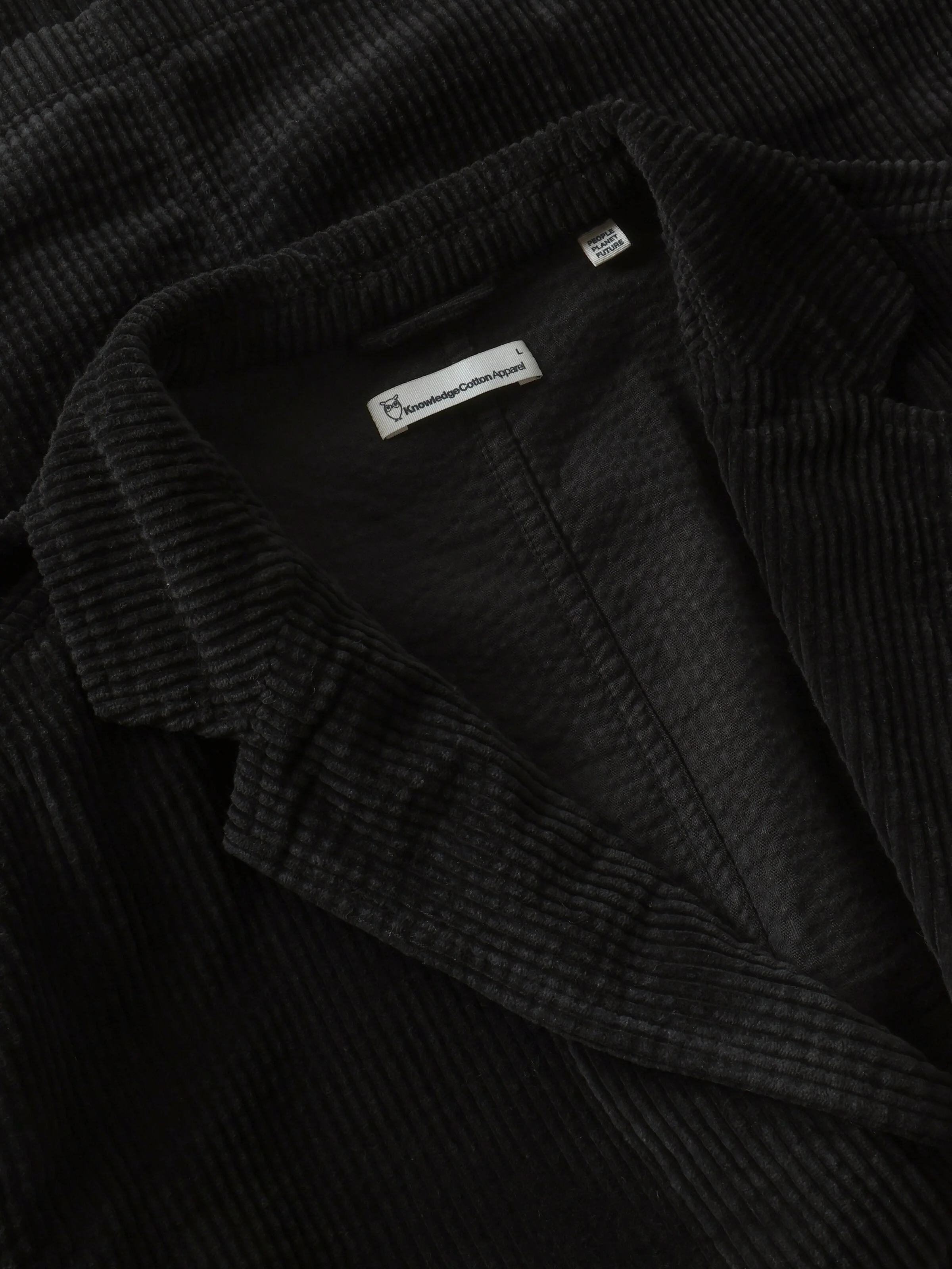 Corduroy blazer - Black Jet - Image 3