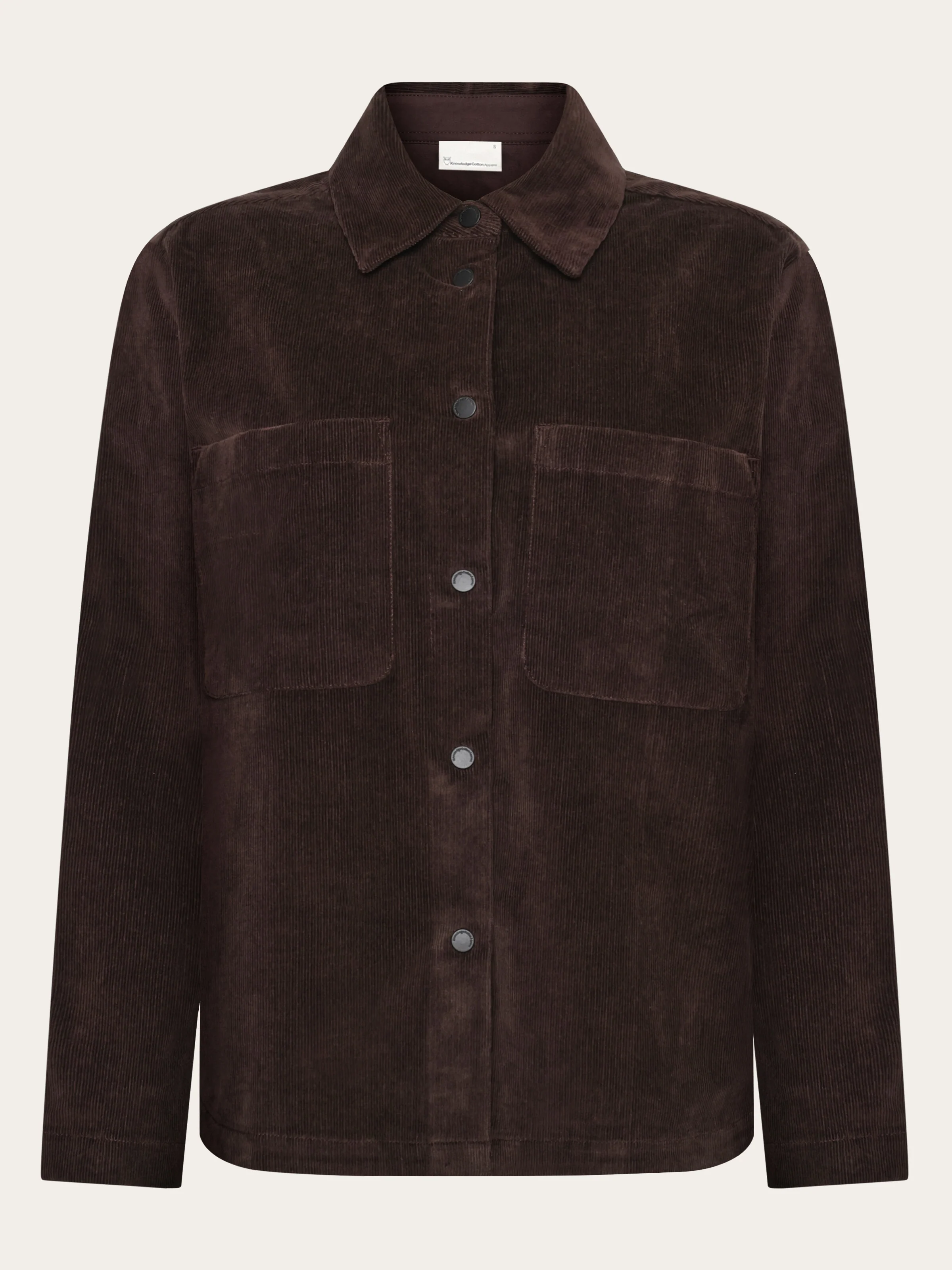 Corduroy overshirt - Chocolate Torte