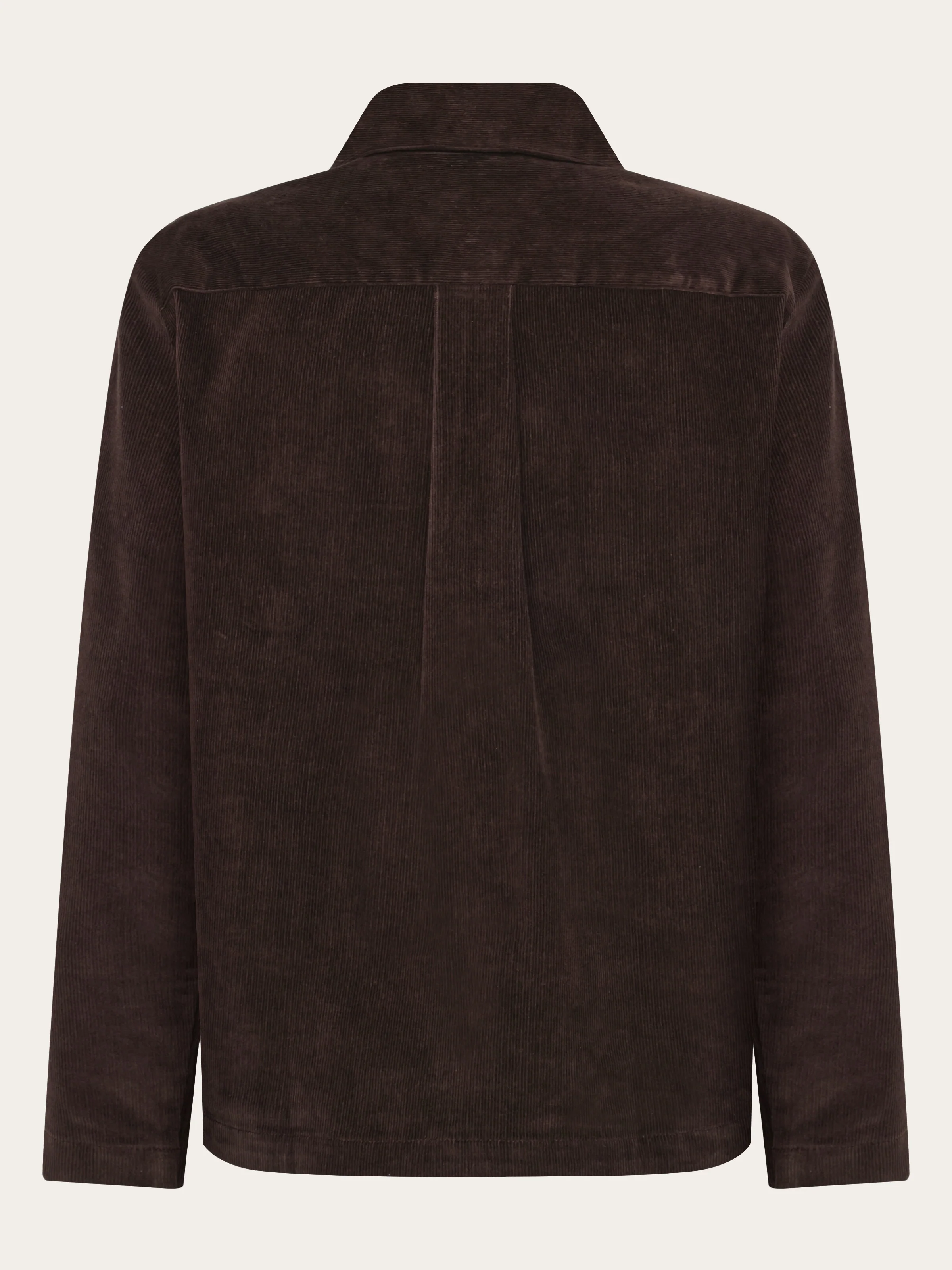 Corduroy overshirt - Chocolate Torte - Image 2