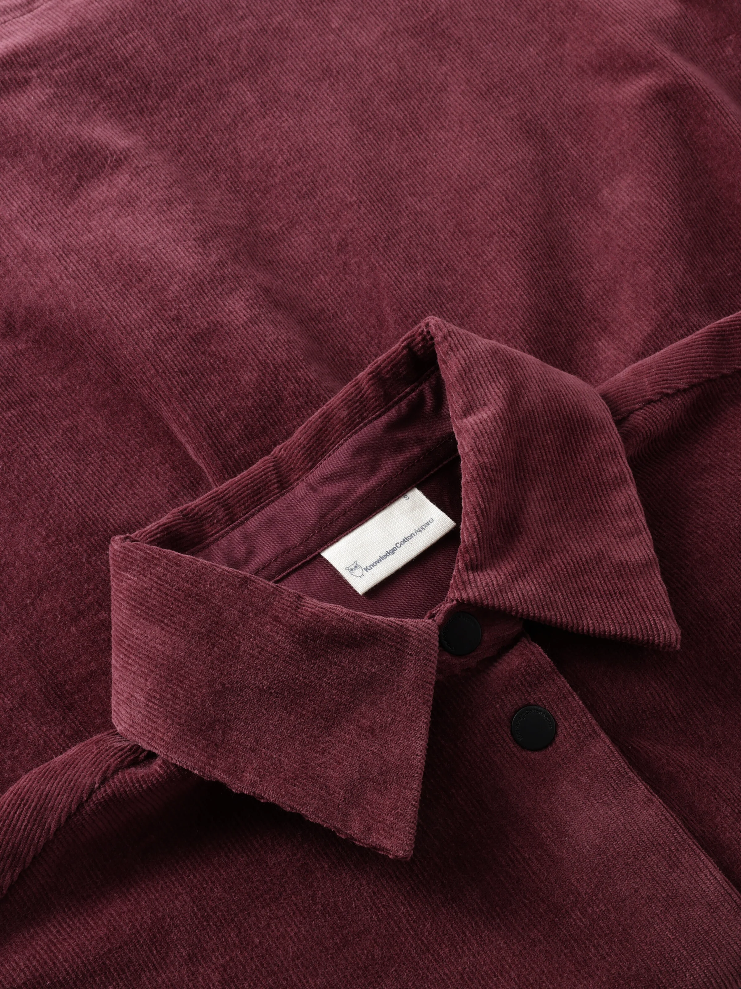 Corduroy overshirt - Fig - Image 3