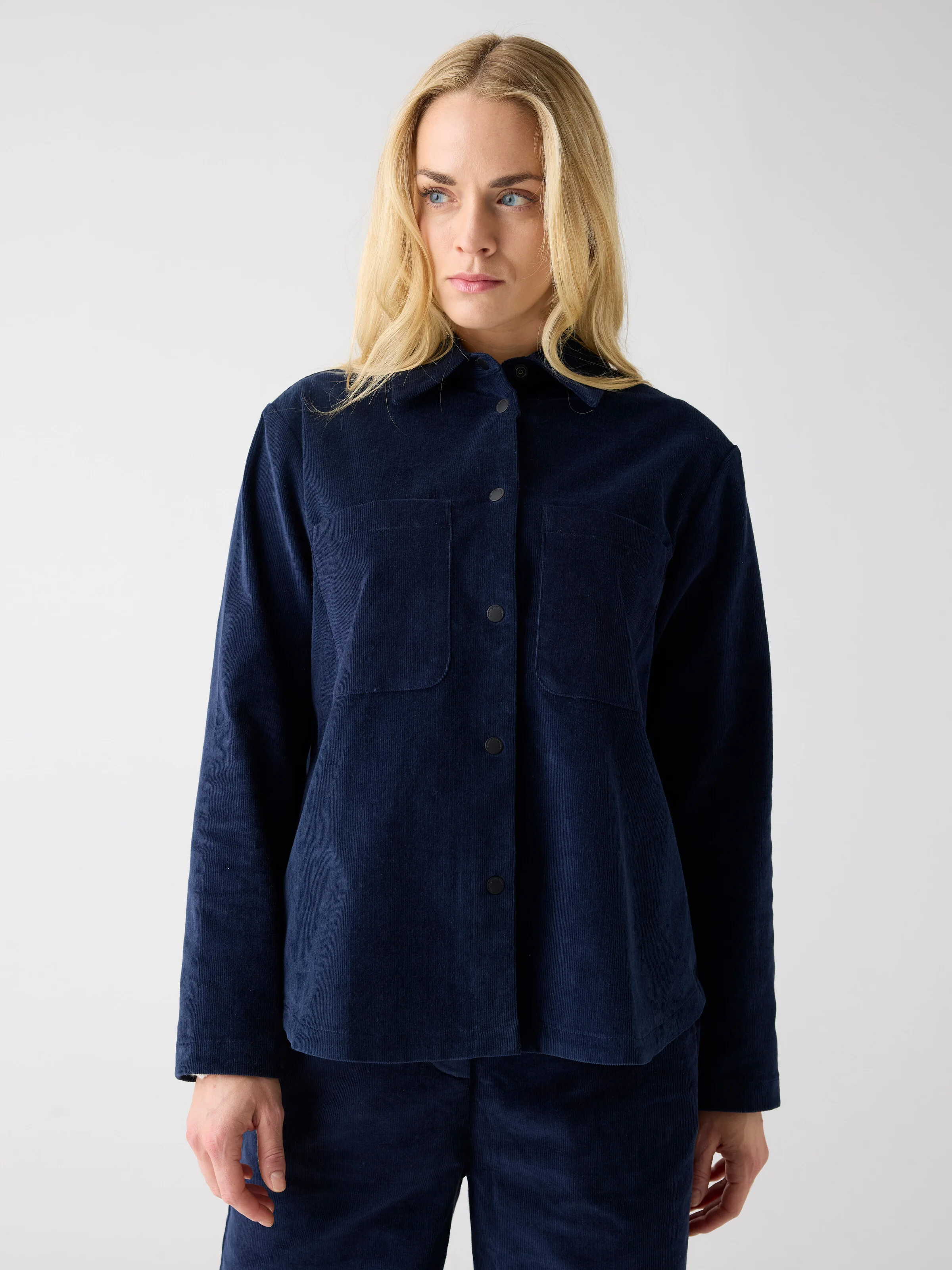 Corduroy overshirt - Night Sky - Image 2