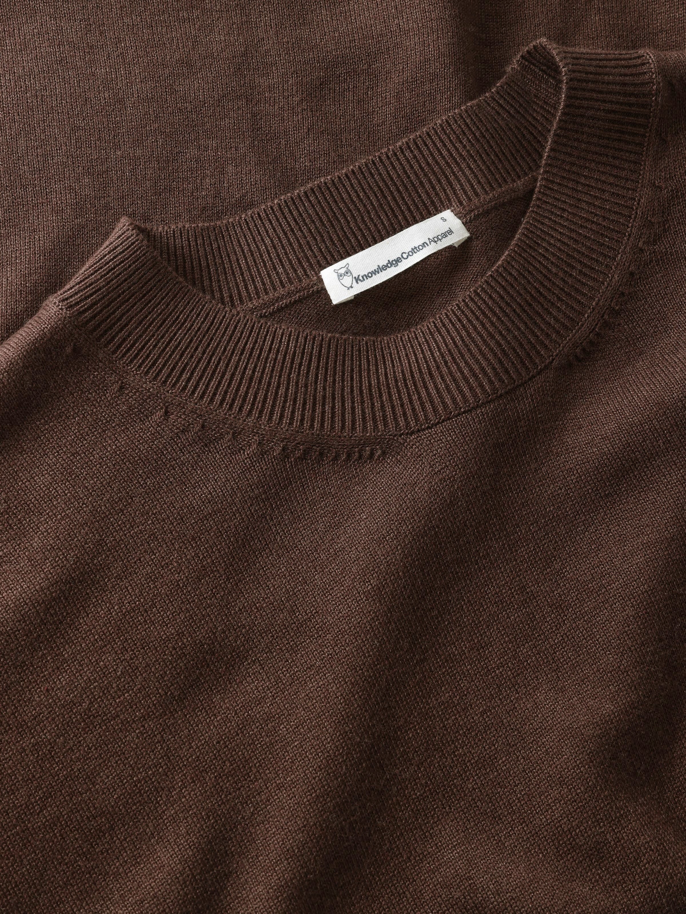 Cotton-blend sweater - Shaved Chocolate - Image 2