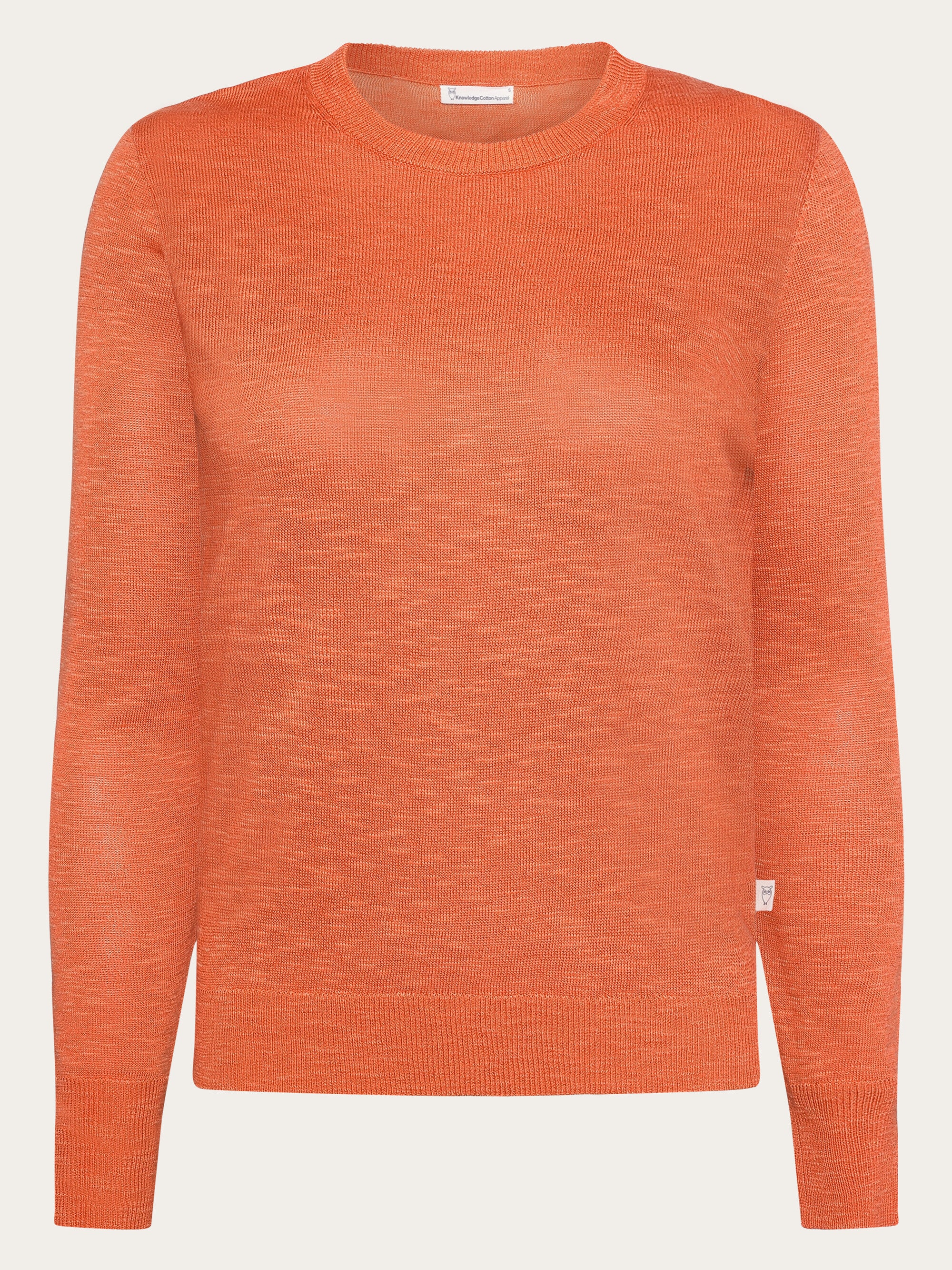 Crew neck knit Tencel™ - Langoustino