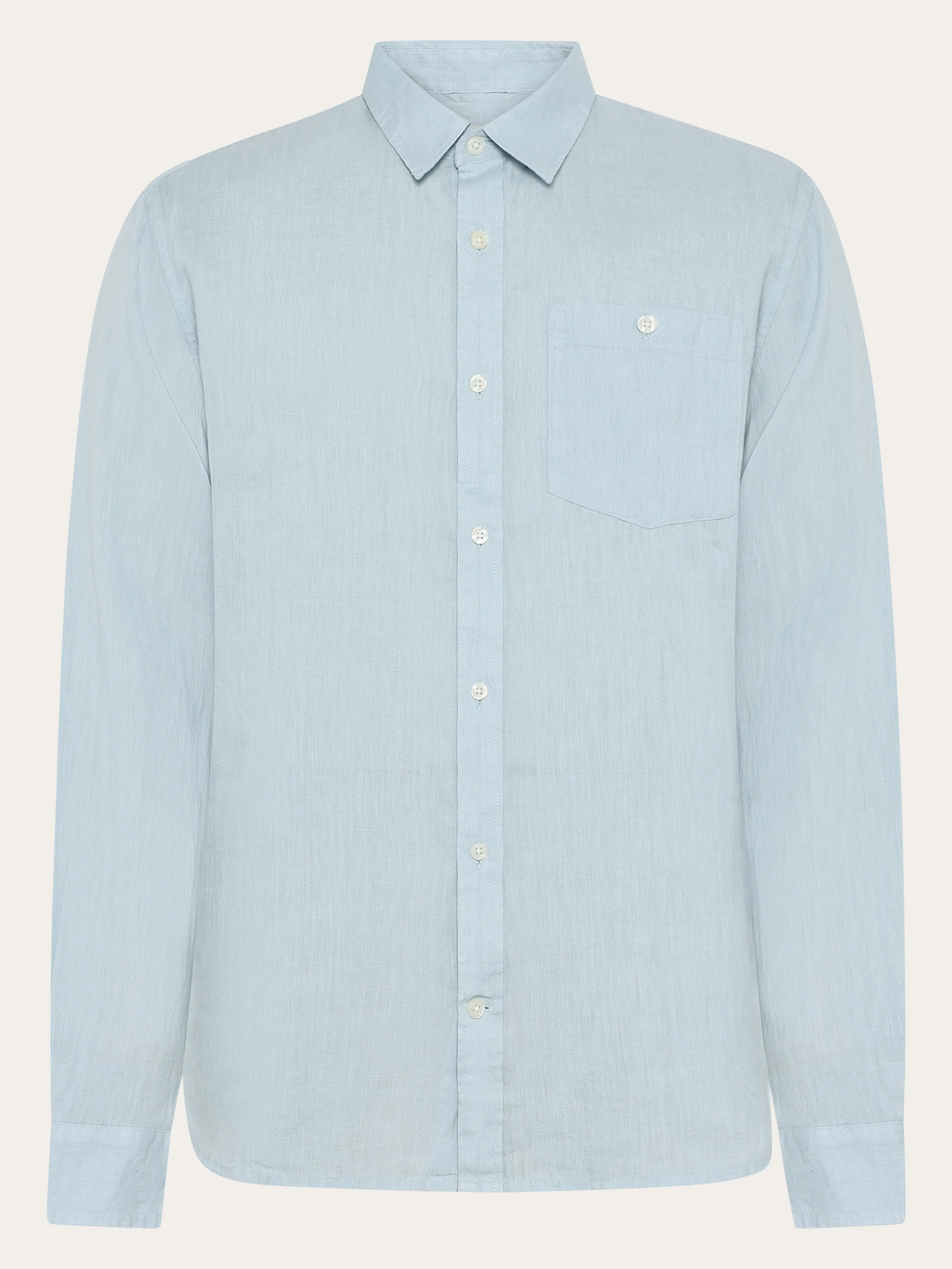 Custom fit linen shirt - Skyway
