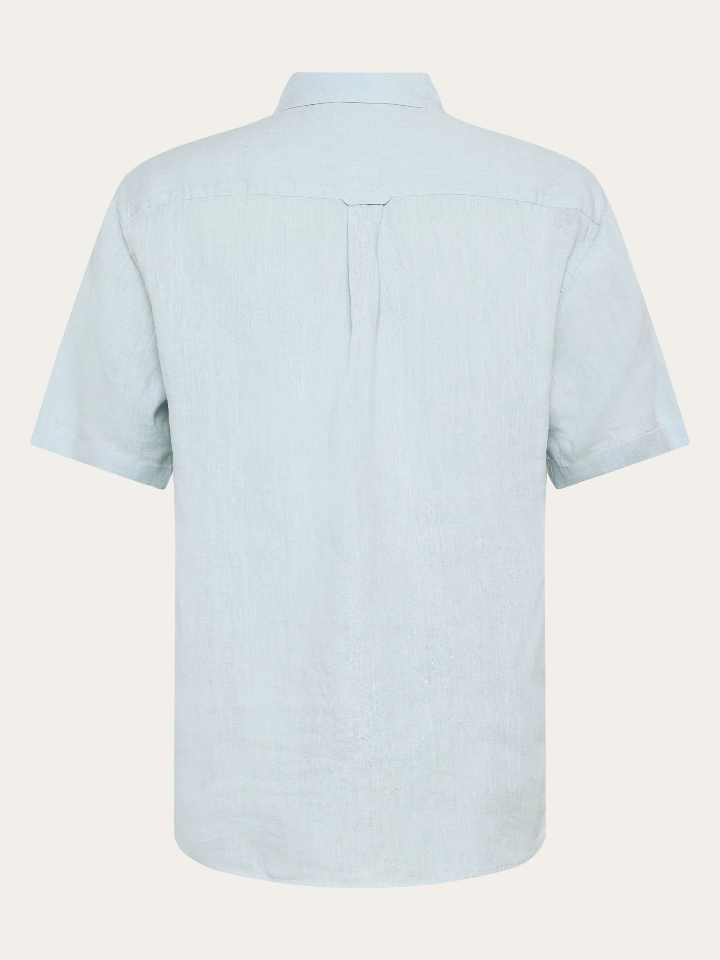 Custom fit linen short sleeve shirt - Skyway - Image 3