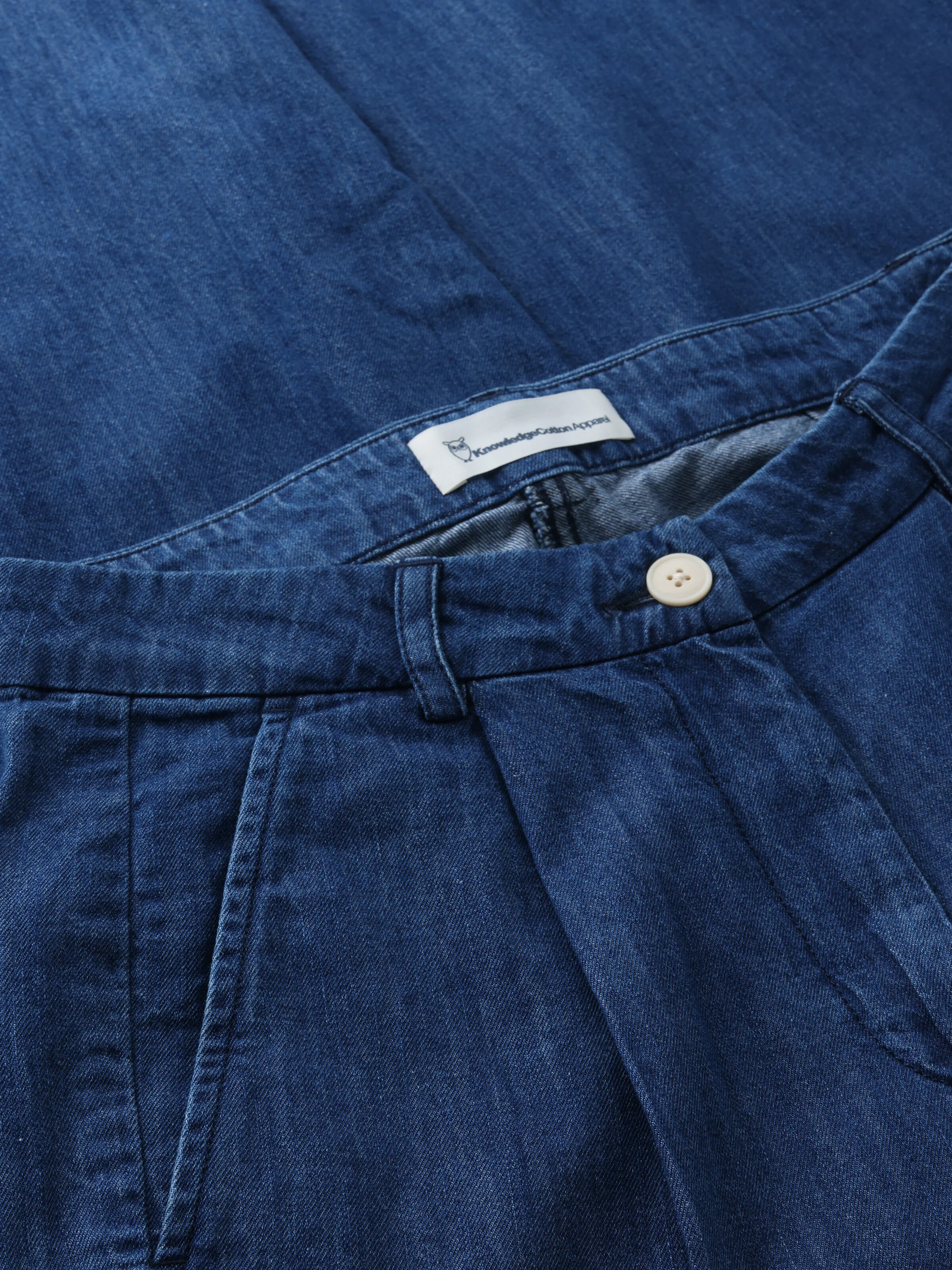 Denim pants - Dark Blue denim - Image 3