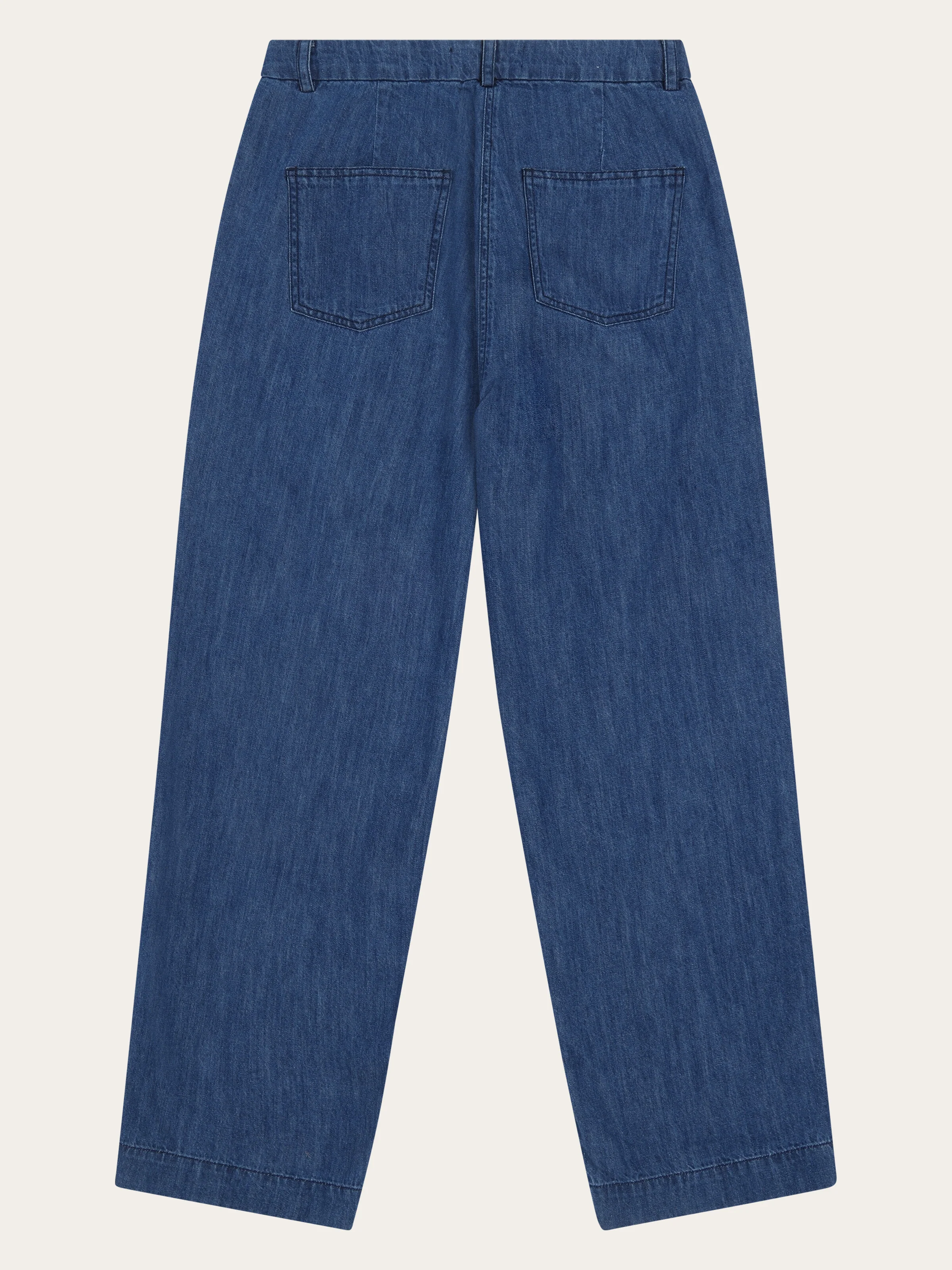 Denim pants - Dark Blue denim - Image 4