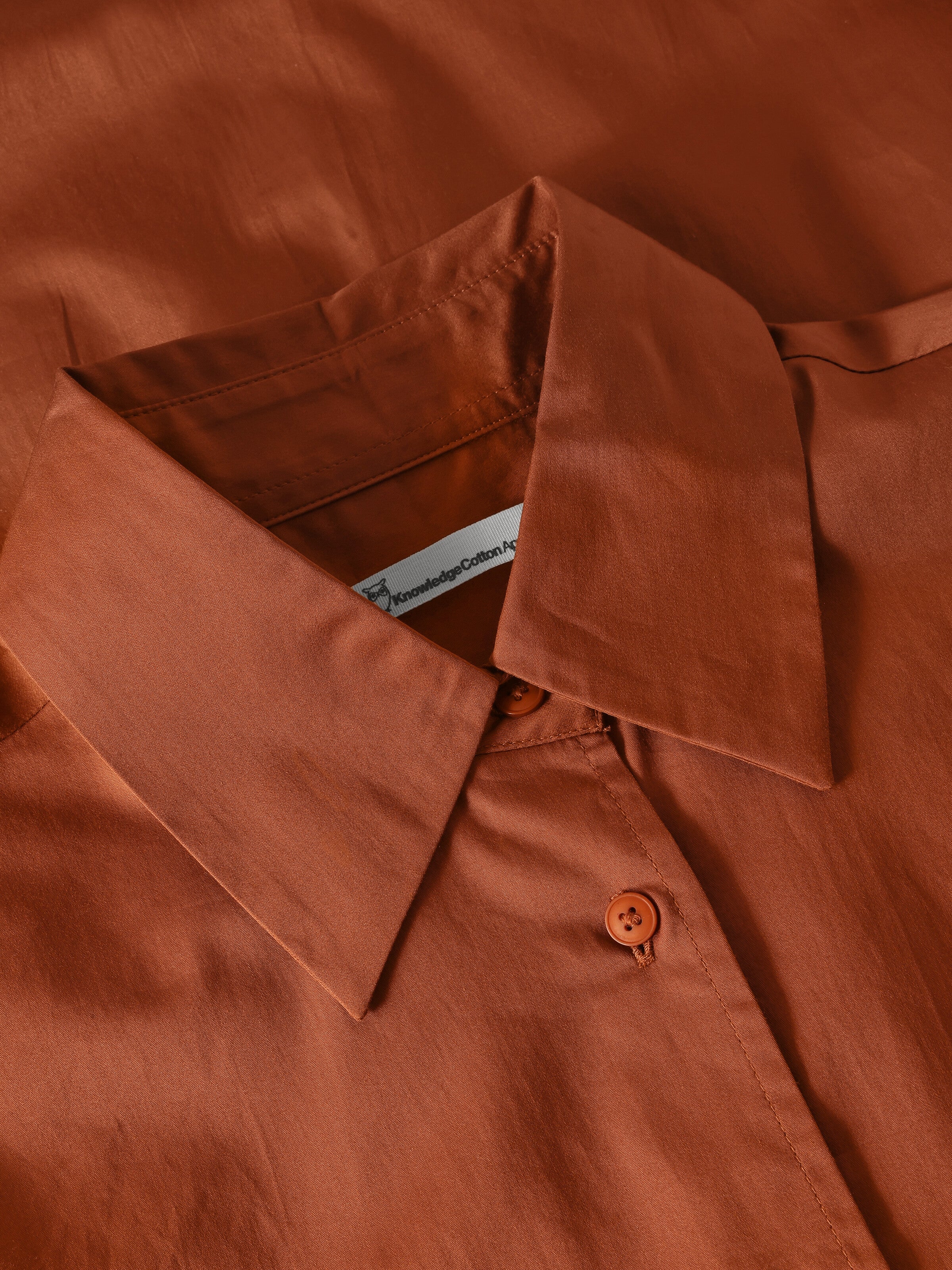 Dew relaxed shirt - Burnt Brick - Image 2