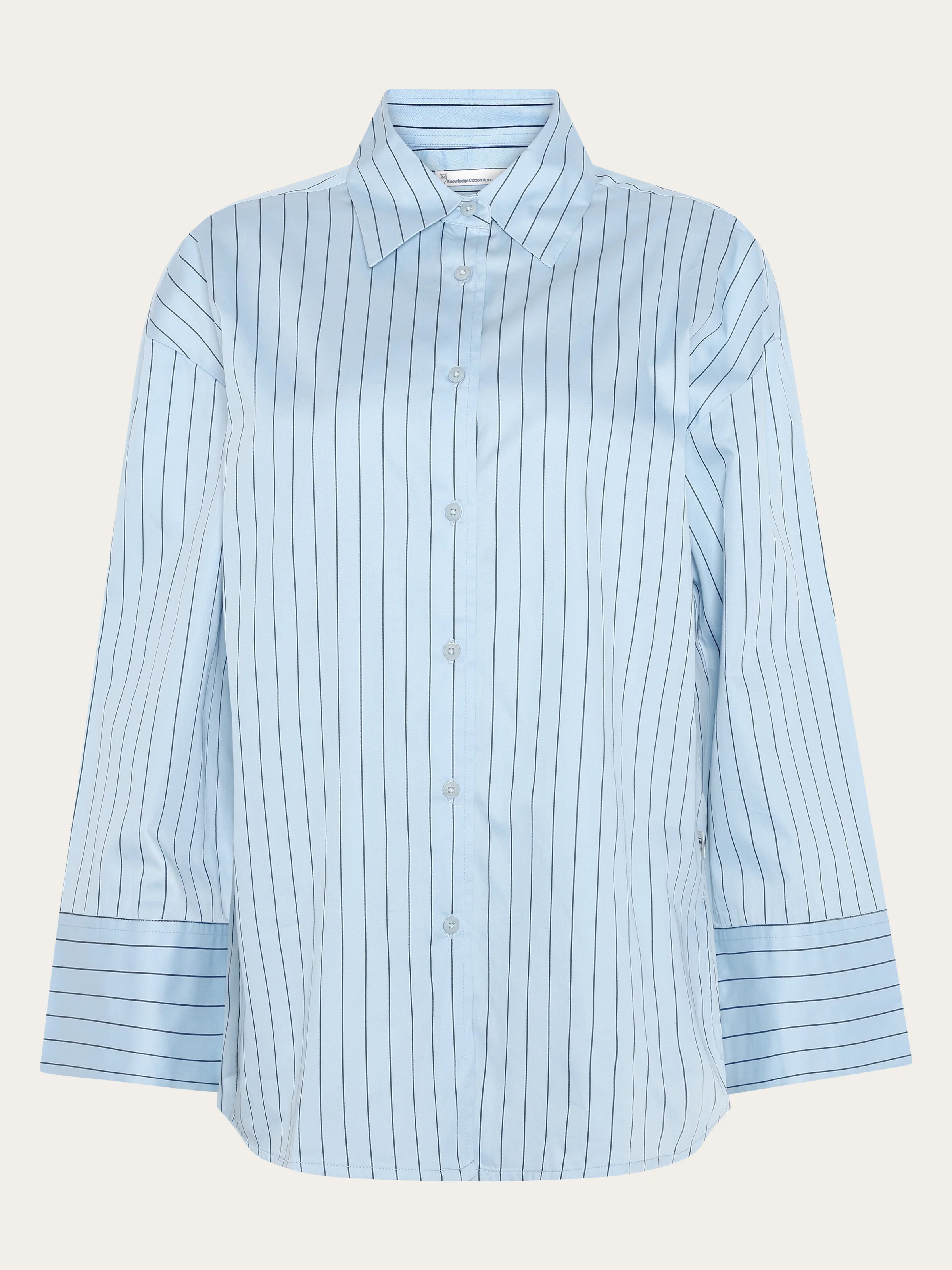 Dew relaxed stripe shirt - Blue stripe