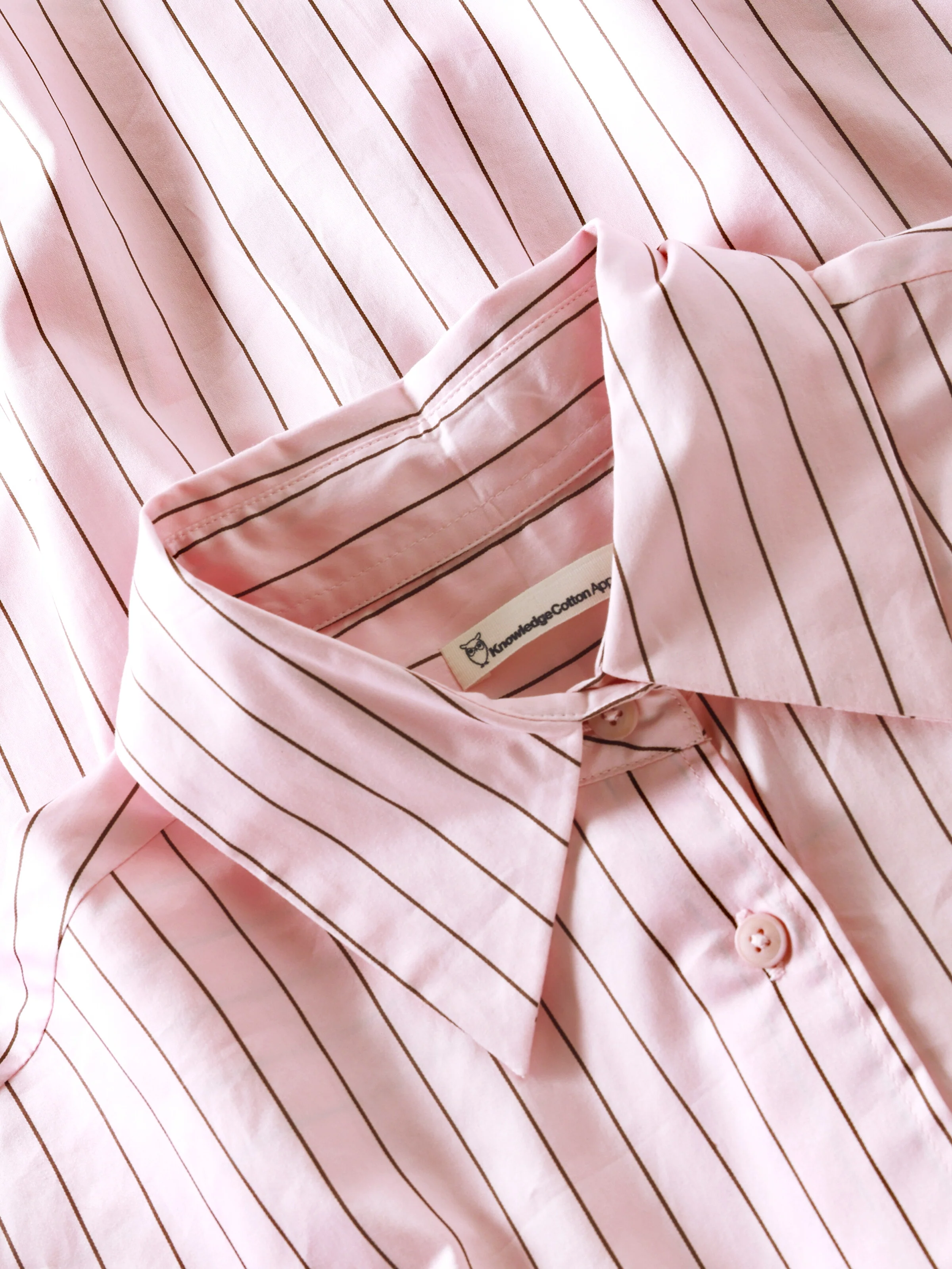 Dew relaxed stripe shirt - Red Stripe - Image 2