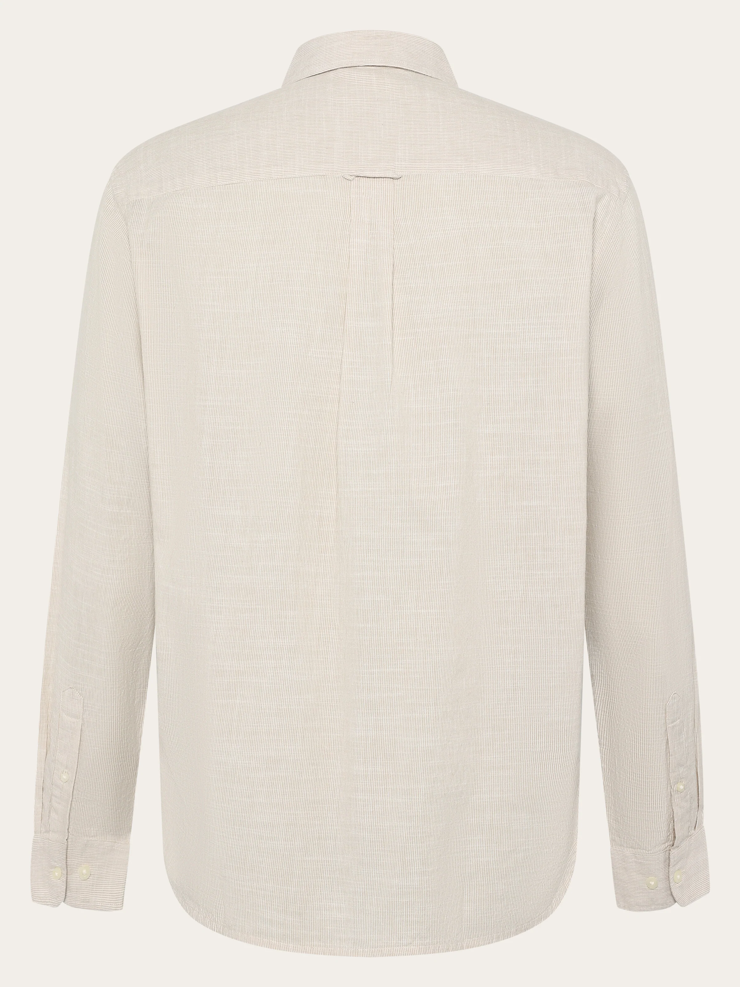Dune regular stripe shirt - Creme Stripe - Image 3