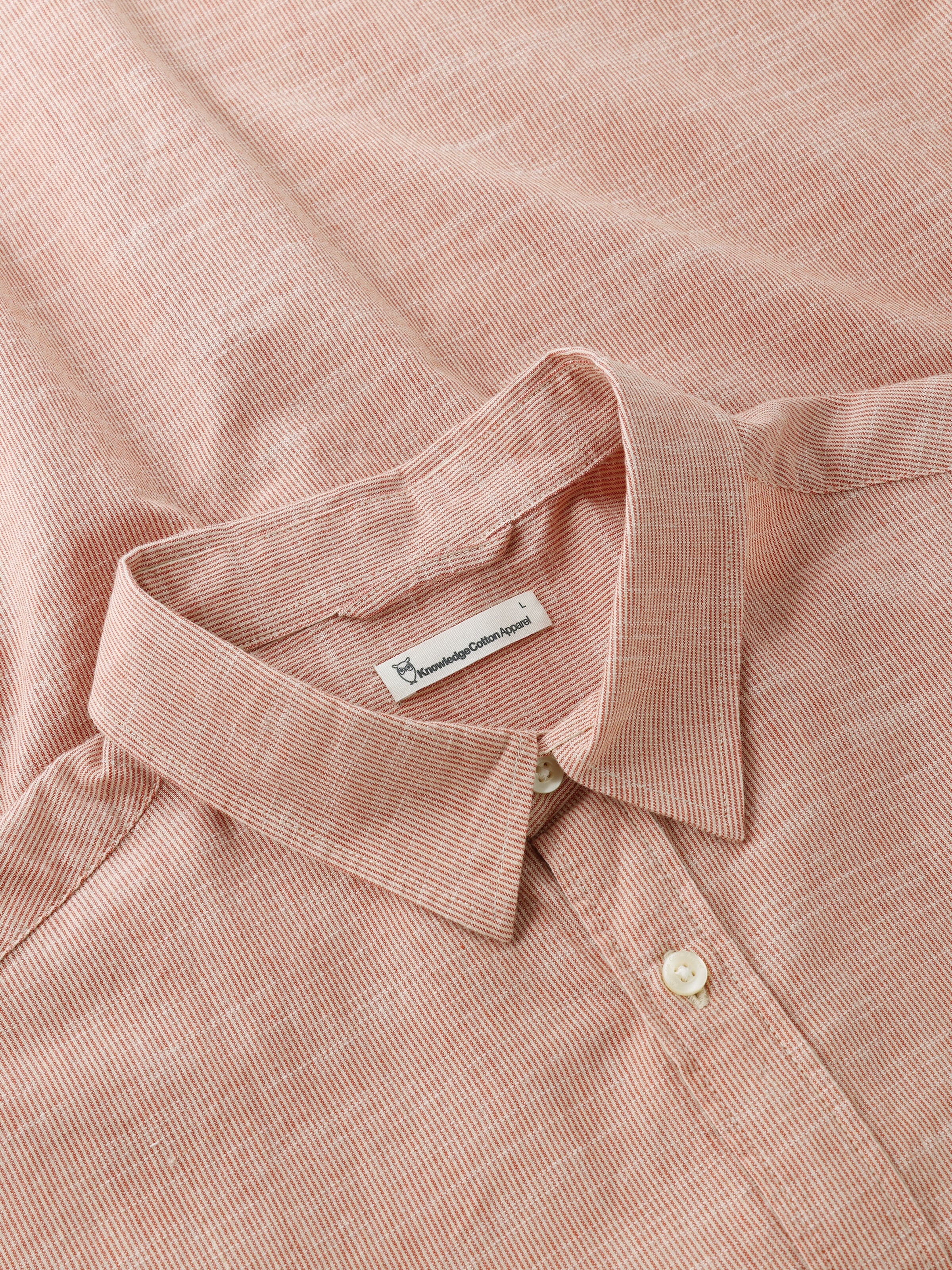 Dune regular stripe shirt - Red Stripe - Image 3