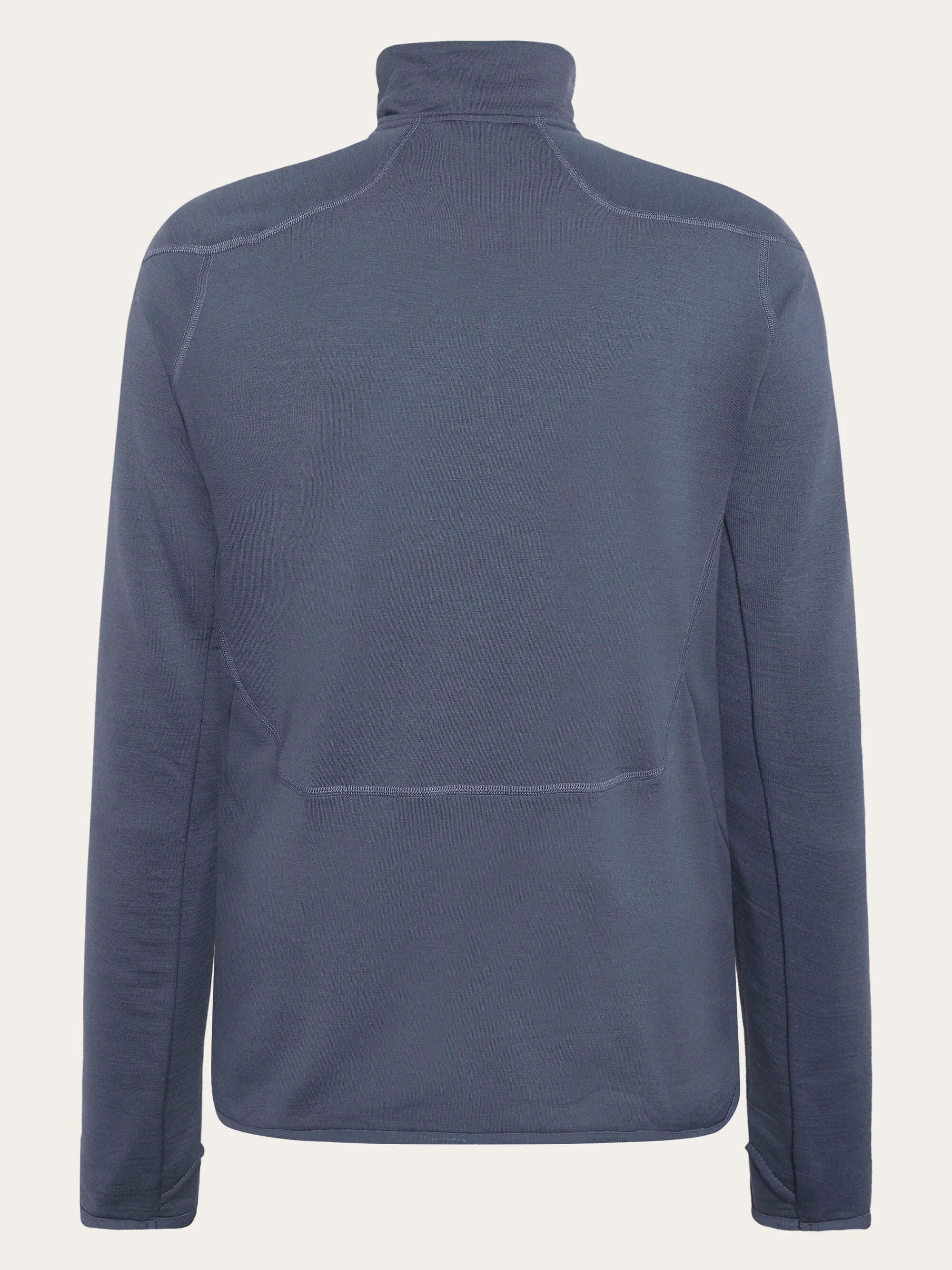 Dynamic wool fleece full zip - Vintage Indigo - Image 3