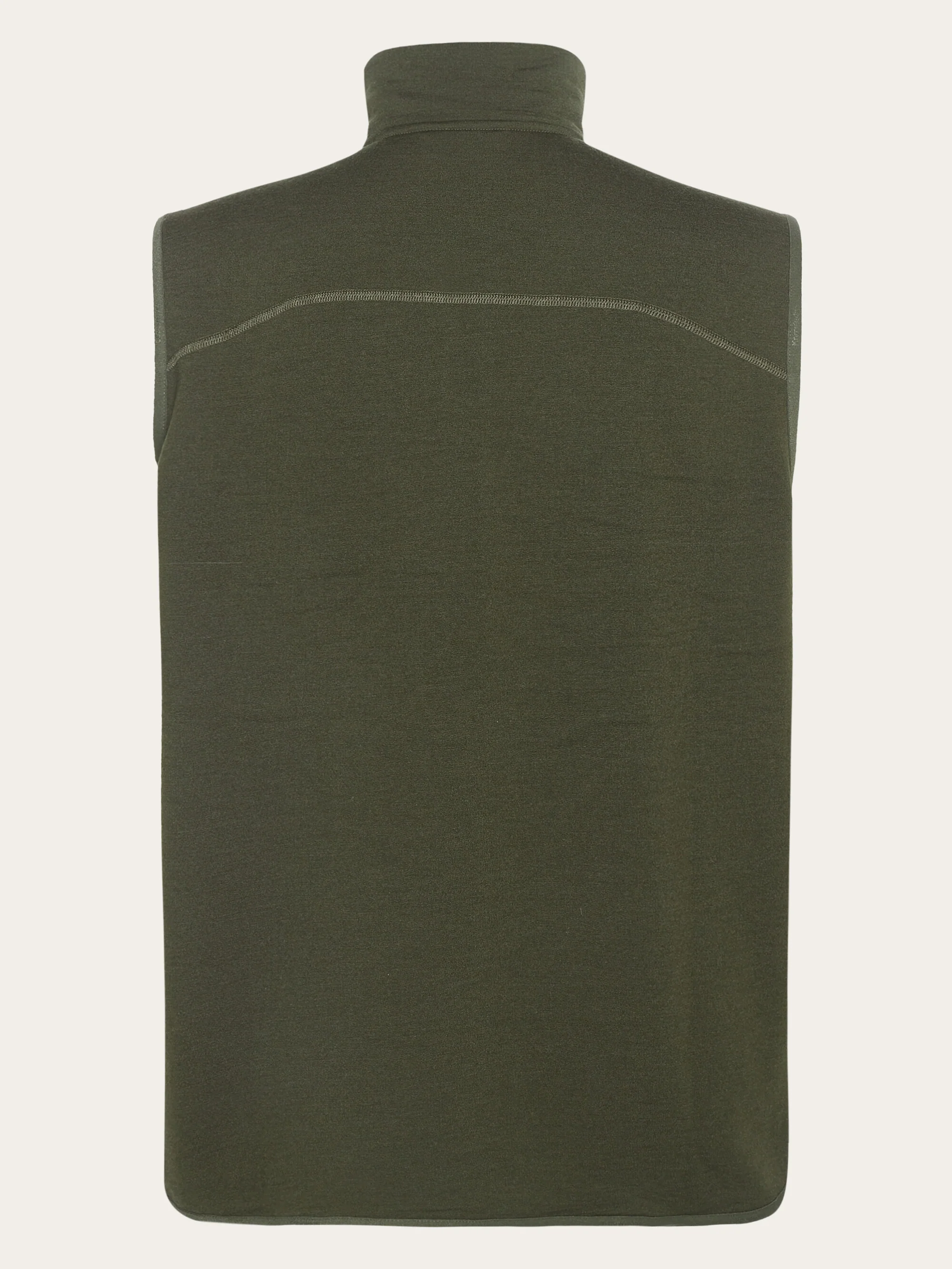 Dynamic wool fleece vest - Forest Night - Image 2